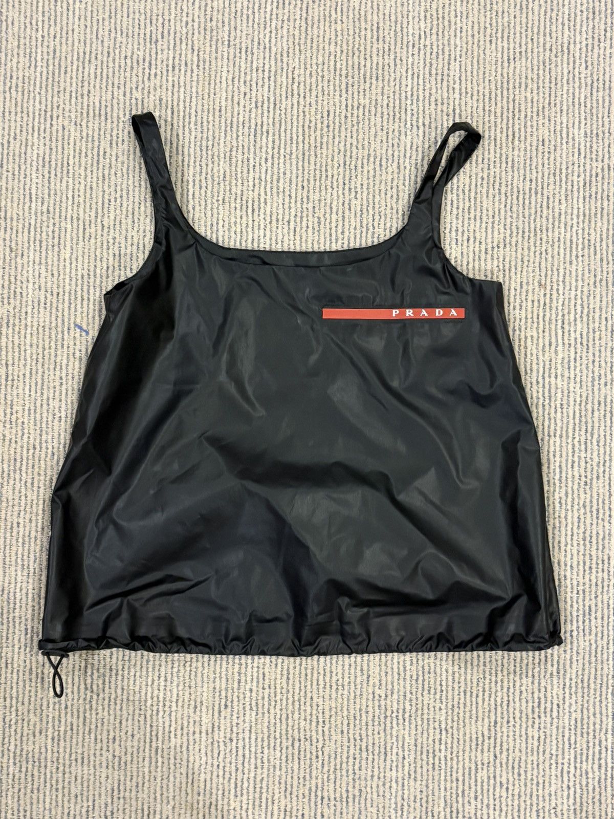 Prada Linea Rossa Nylon Tank Top Size XS / US 0-2 / IT 36-38 - 1 Thumbnail