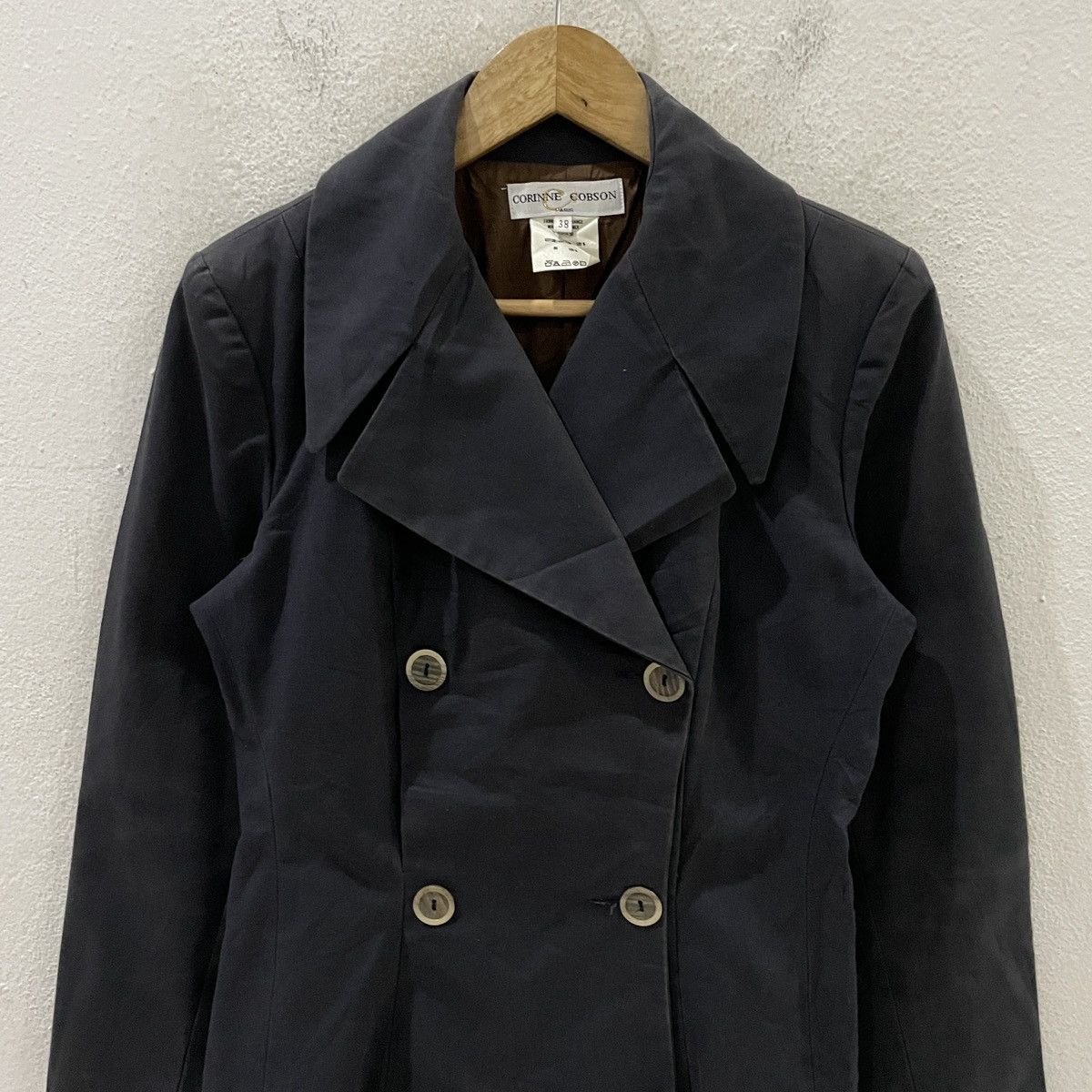 American Apparel Vintage Corinne Cobson France Workwear Jacket Size L / US 10 / IT 46 - 4 Thumbnail