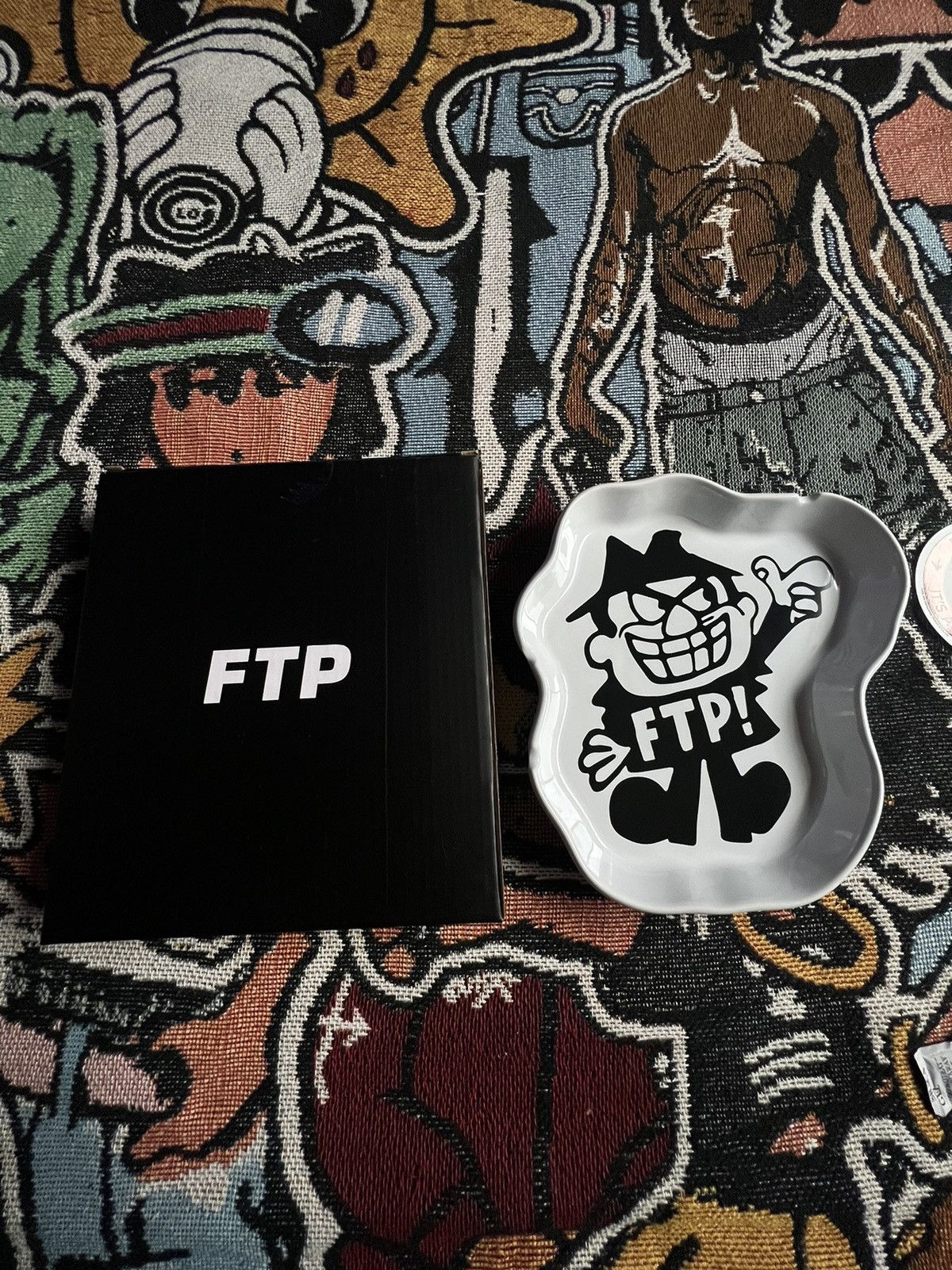 Fuck The Population Ftp Boris Ash Tray🚬 Size ONE SIZE - 5 Thumbnail