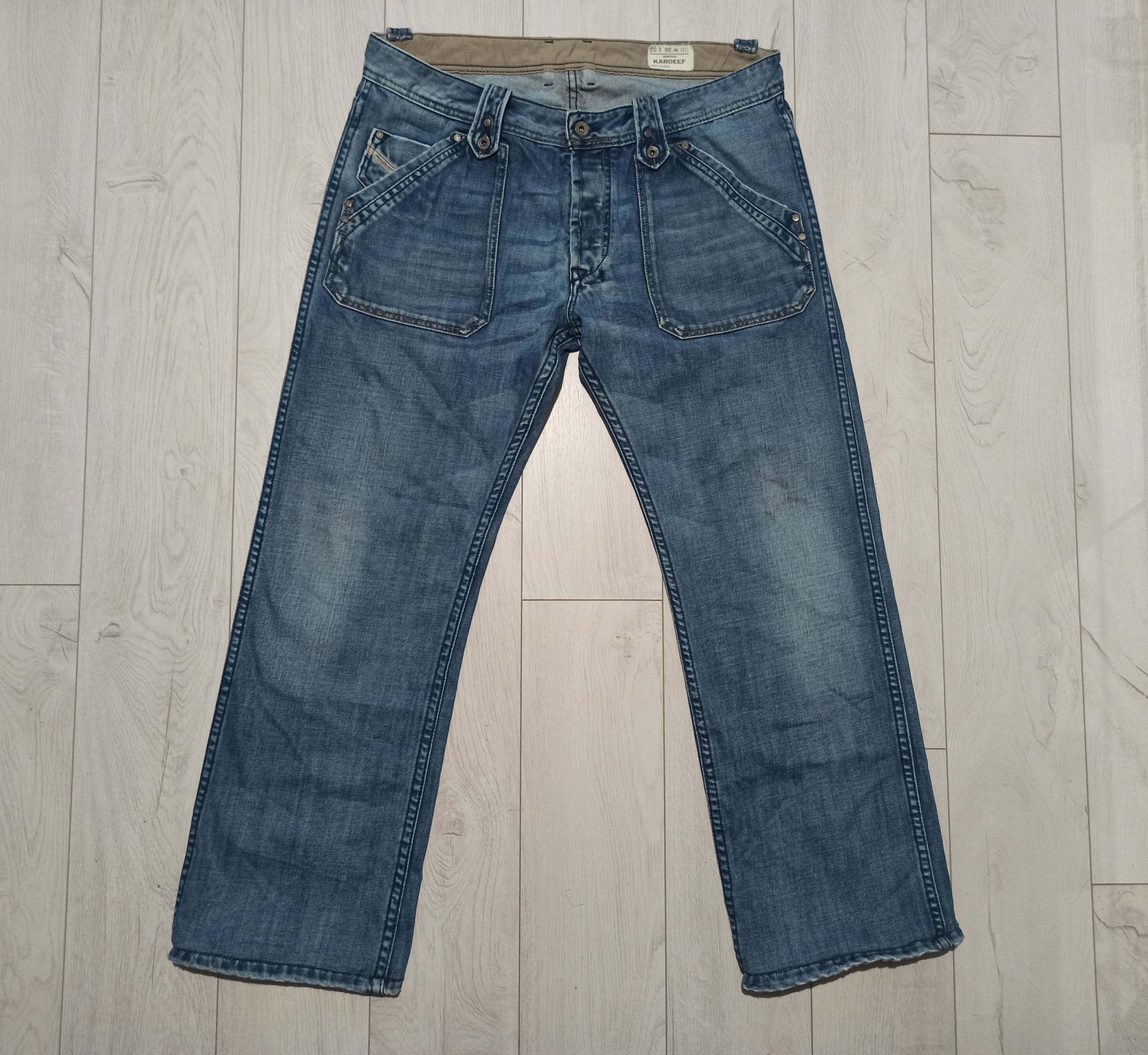 Diesel Diesel Kardeef Jeans Big Pockets Size US 36 / EU 52 - 1 Thumbnail