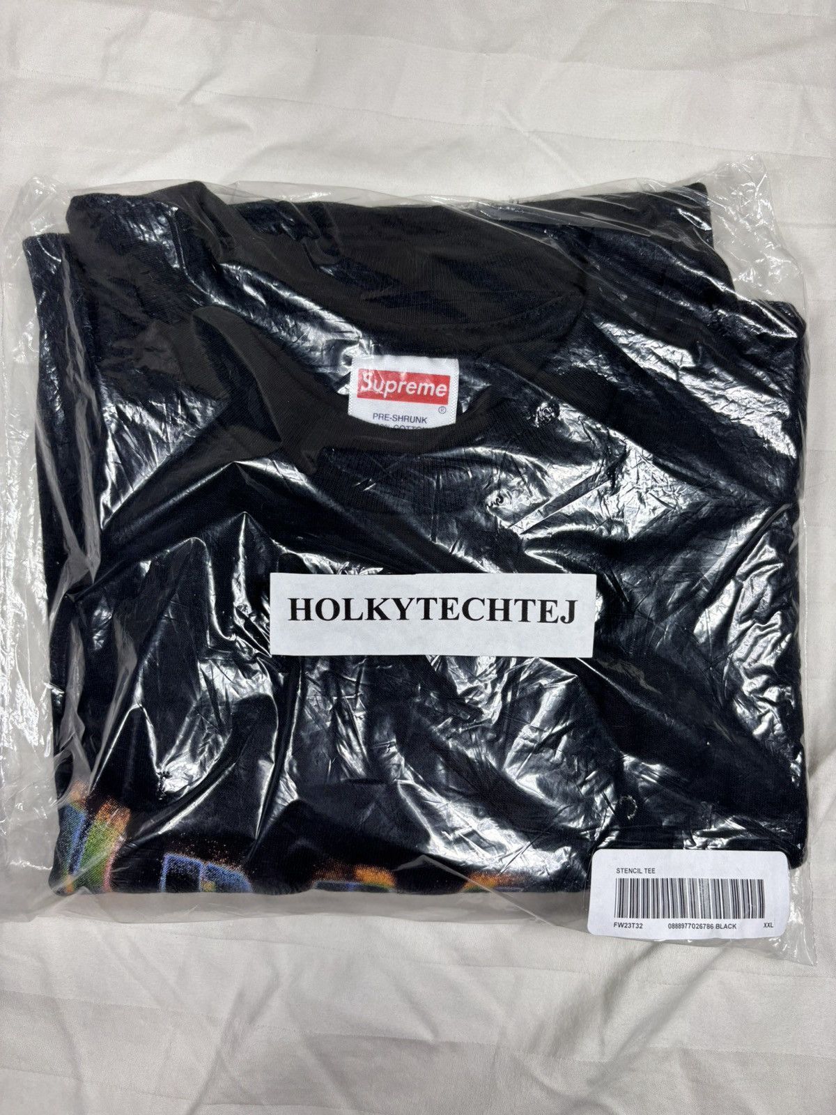 Supreme Supreme Stencil Tee Size US XXL / EU 58 / 5 - 2 Thumbnail