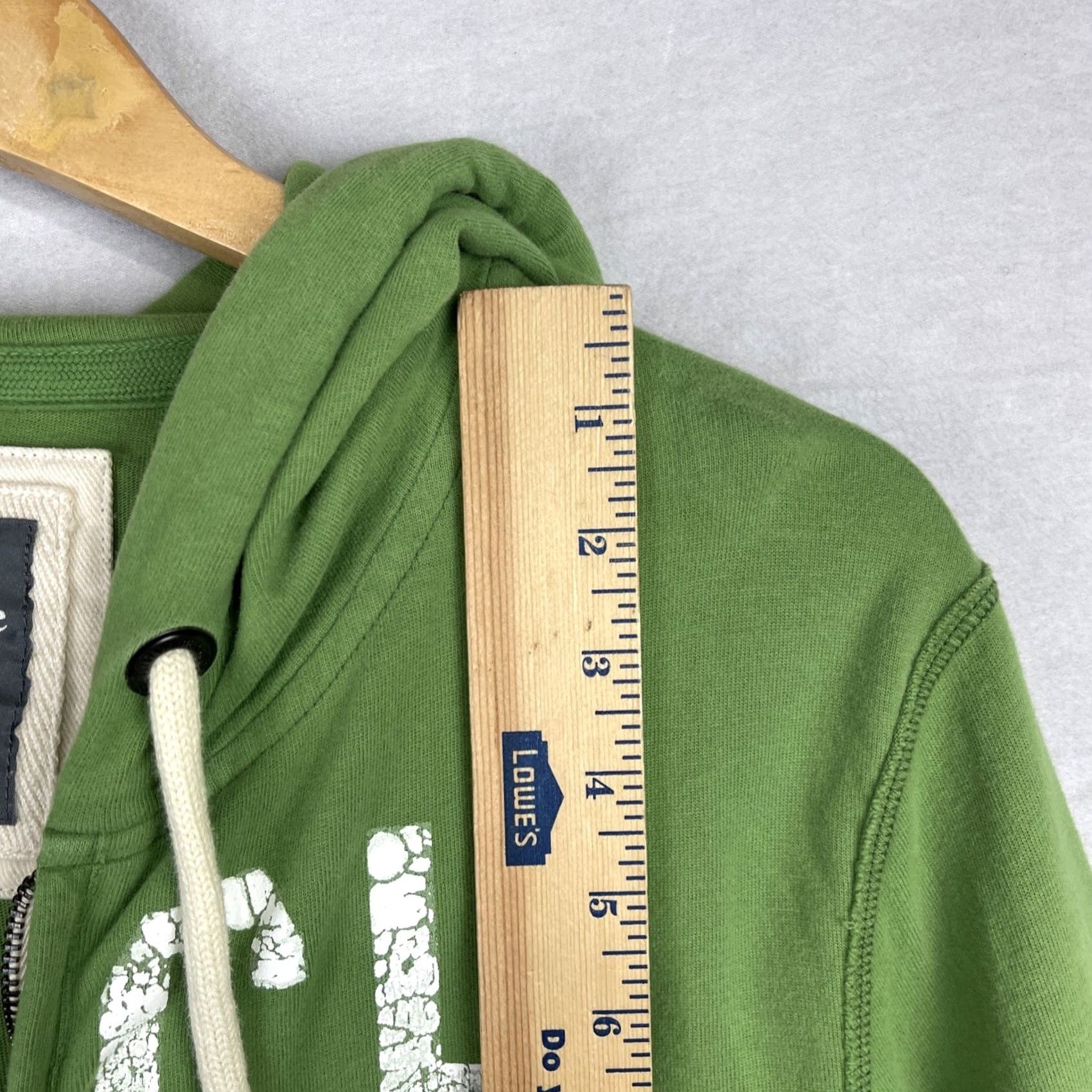 Abercrombie & Fitch VINTAGE Abercrombie & Fitch Hoodie Mens Small Green Athletic Dept Full Zip Sweater Y2K Size US S / EU 44-46 / 1 - 7 Thumbnail