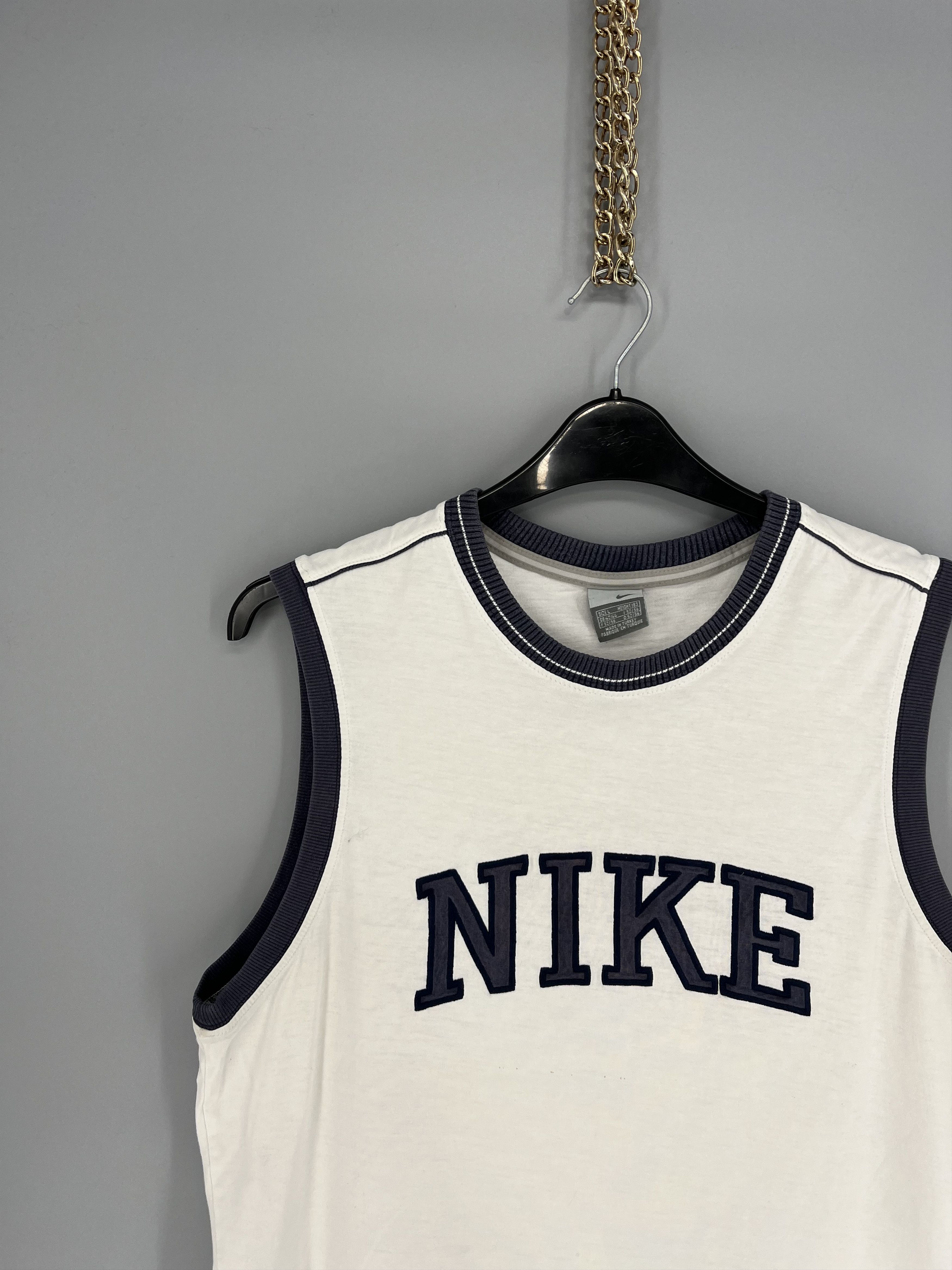 Nike × Vintage Vintage 90s Nike Jersey Travis Style Sportwear Style Size US L / EU 52-54 / 3 - 4 Thumbnail