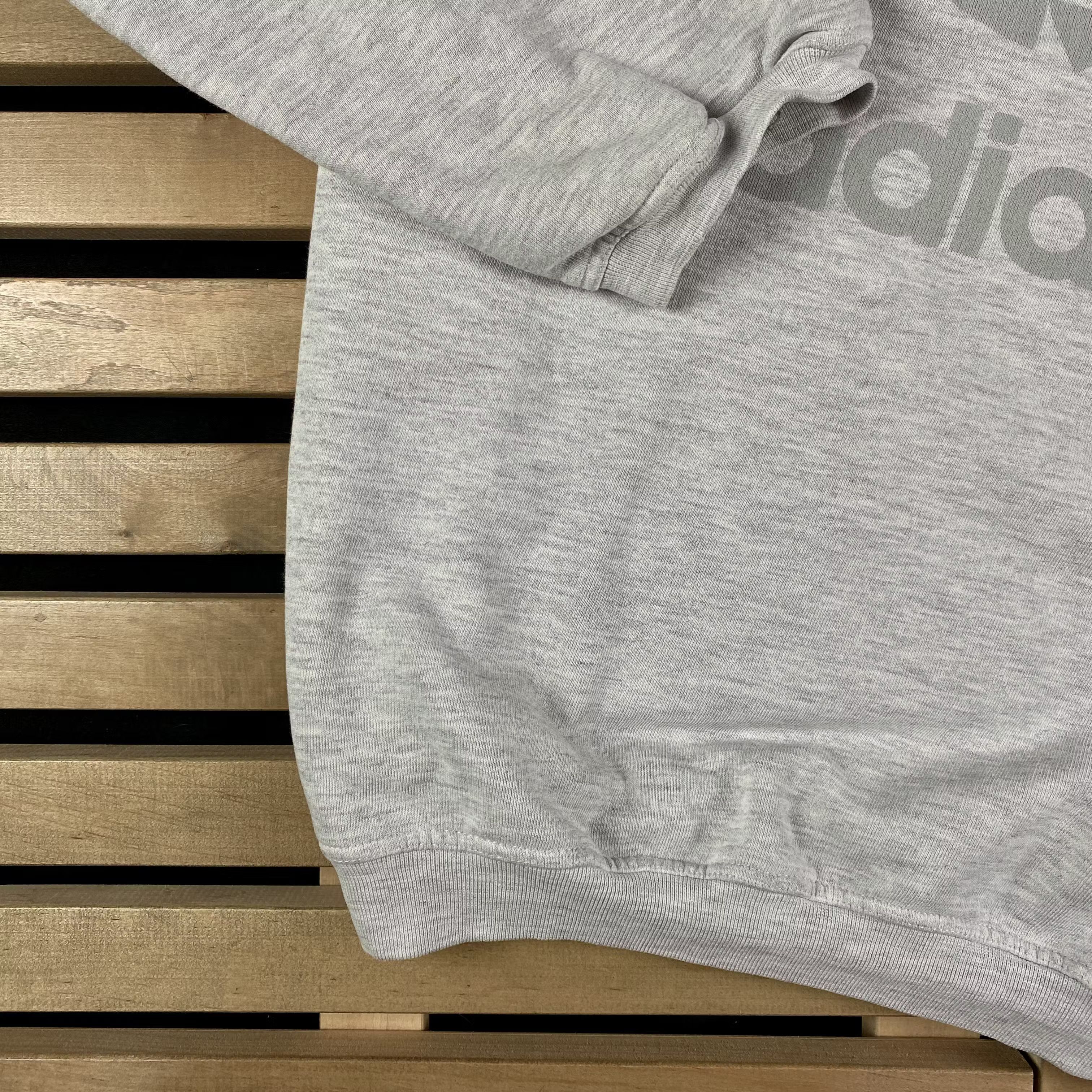 Adidas × Vintage Mens Sweatshirt Adidas Originals Vintage Size L Big Logo Size US L / EU 52-54 / 3 - 3 Thumbnail
