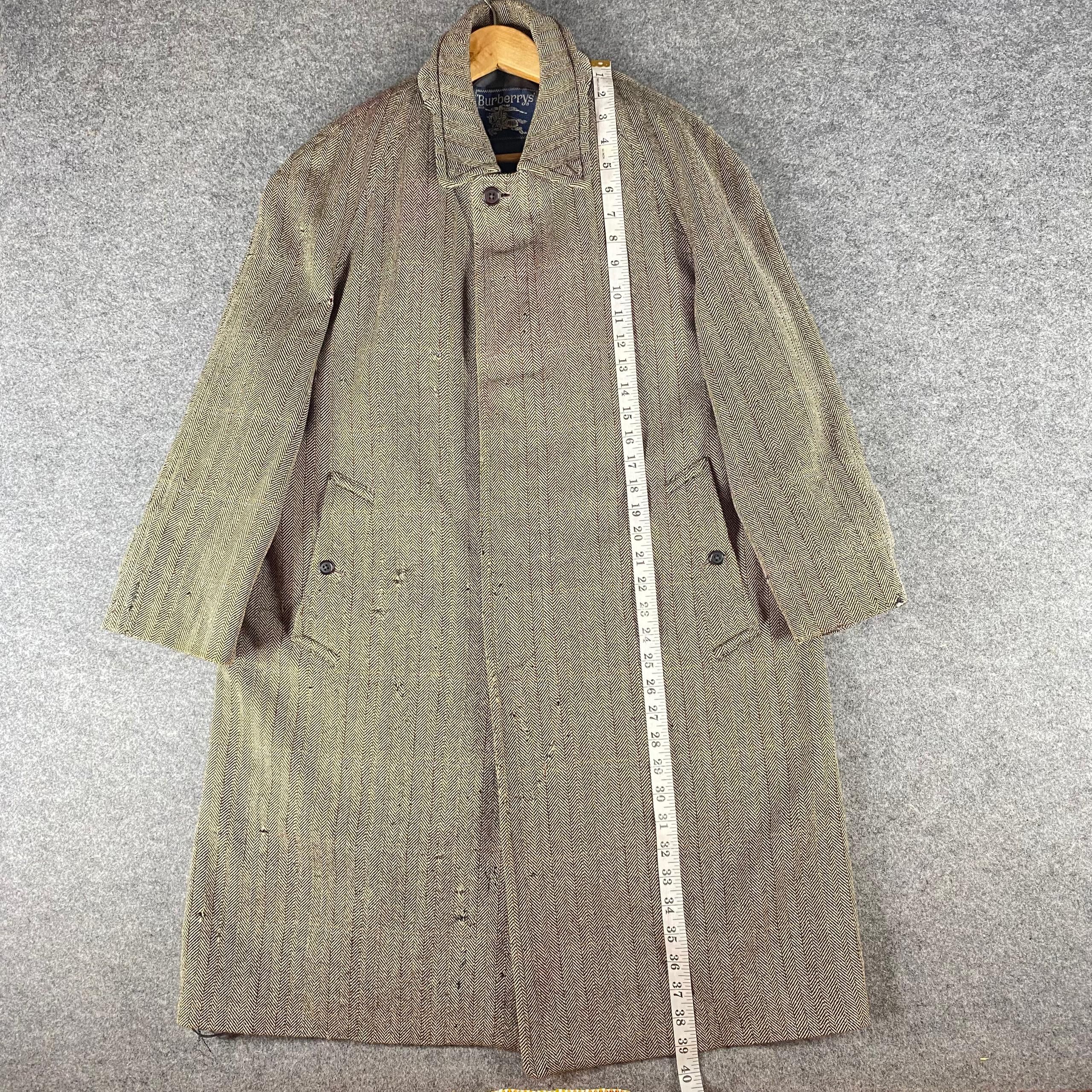 Burberry Prorsum Vintage 90s Burberry London Wool Cashmere Parka Jacket Size US L / EU 52-54 / 3 - 5 Thumbnail