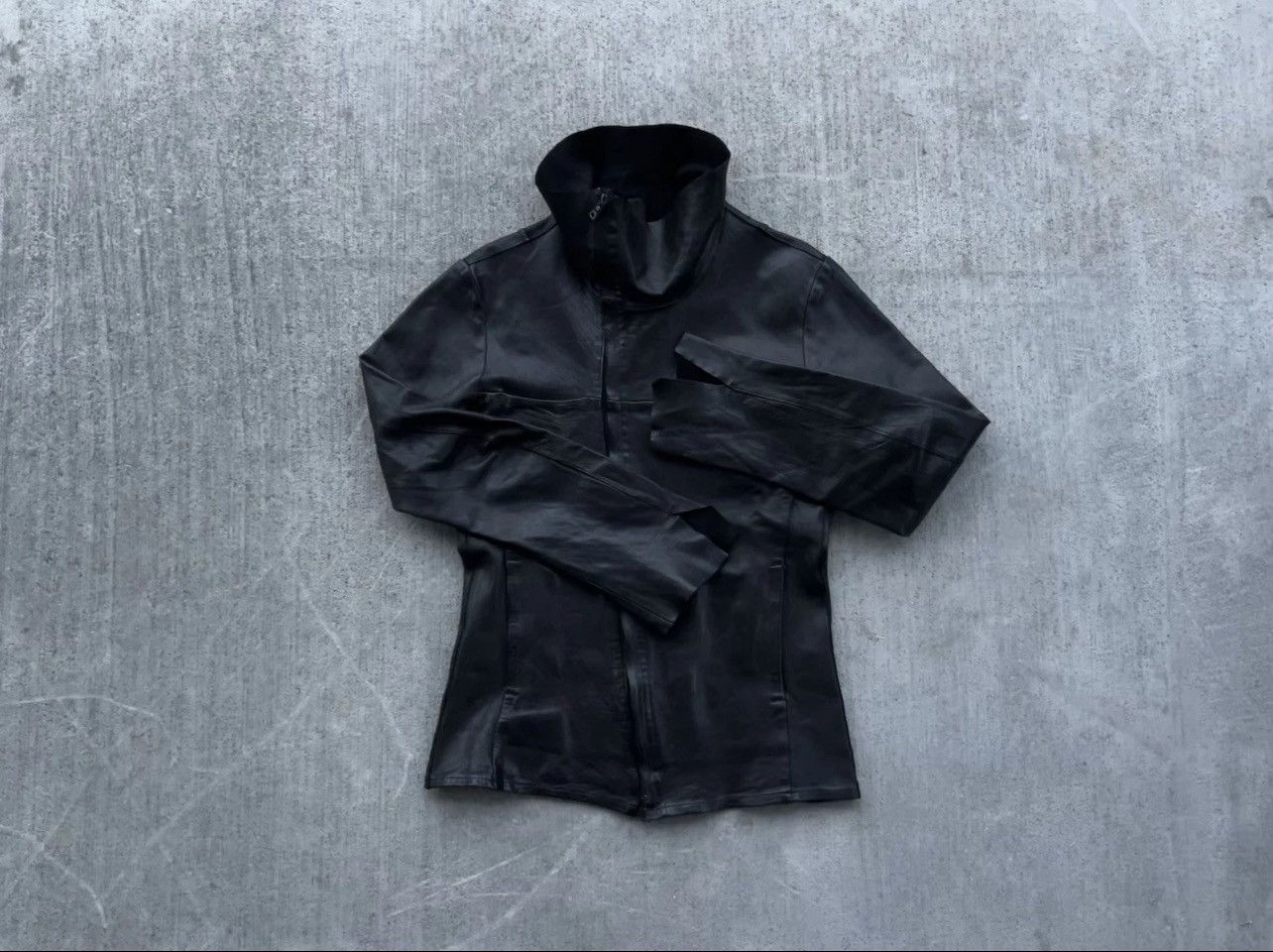 Isamu Katayama Backlash Isamu Katayama Backlash High Neck Horse Leather Jacket Size US S / EU 44-46 / 1 - 8 Thumbnail