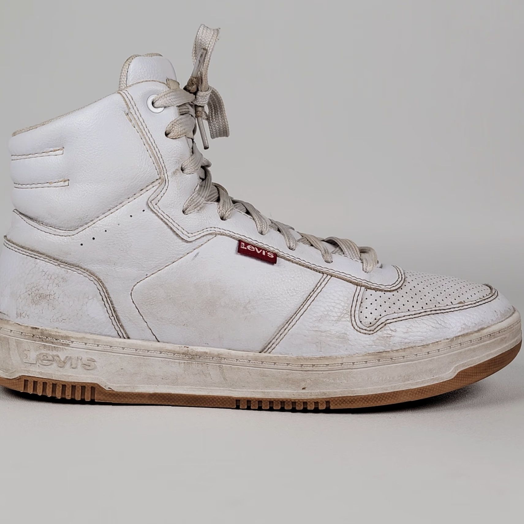 Levi's Levi's Sneaker Men Drive Hi Casual White 8.5 M Shoes Size US 9 / EU 42 - 3 Thumbnail