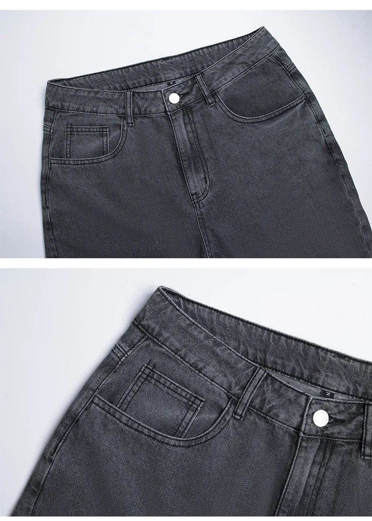 Japanese Brand × Vintage Y2K buggy jeans trousers retro straight patchwork style Size US 32 / EU 48 - 5 Thumbnail
