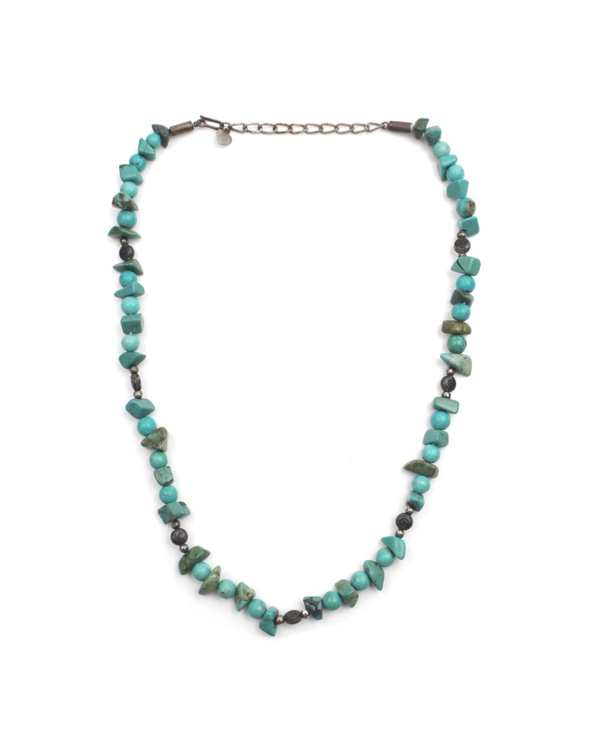 Vintage 1990S JAPANESE MADE DESERT VEIN TURQUOISE NECKLACE Size ONE SIZE - 1 Thumbnail