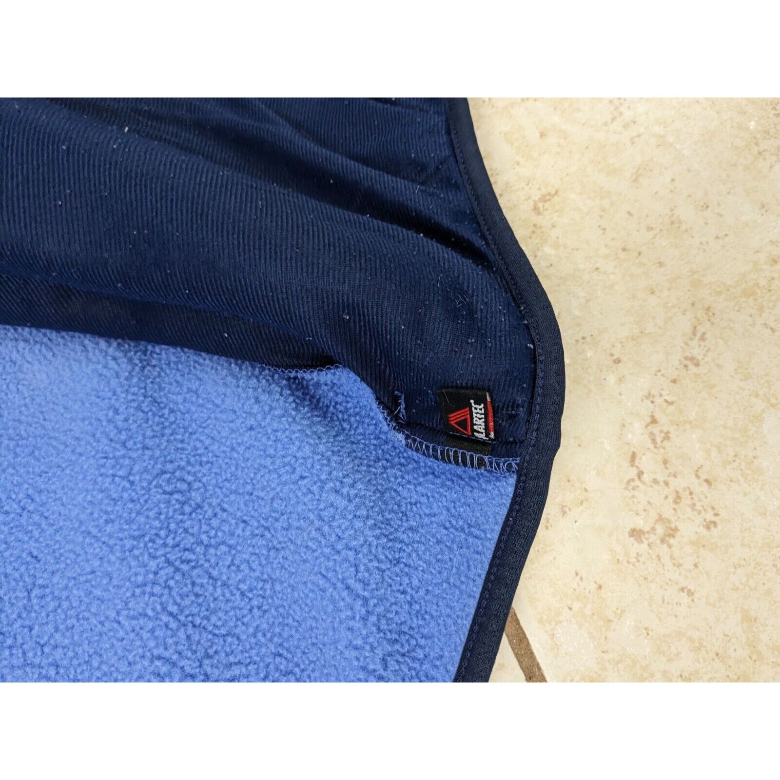 L.L. Bean Vtg LL Bean Jacket Light Blue Lavender Fleece Zip Polartec Size L / US 10 / IT 46 - 8 Thumbnail