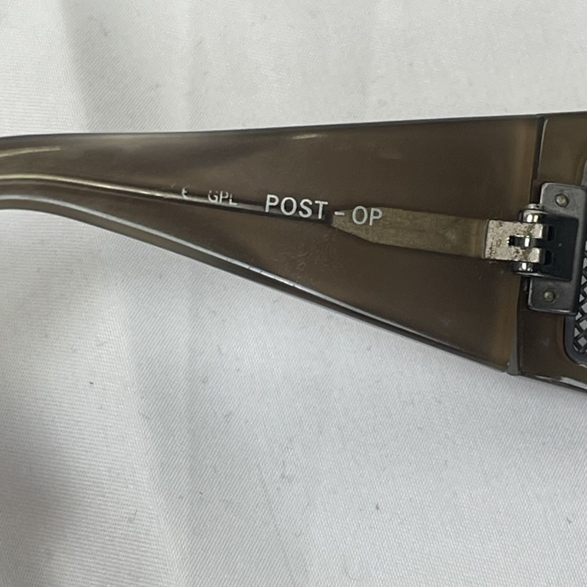 Chrome Hearts Chrome Hearts Post Op Light Brown Tinted Lenses (PreOwned) Size ONE SIZE - 7 Thumbnail