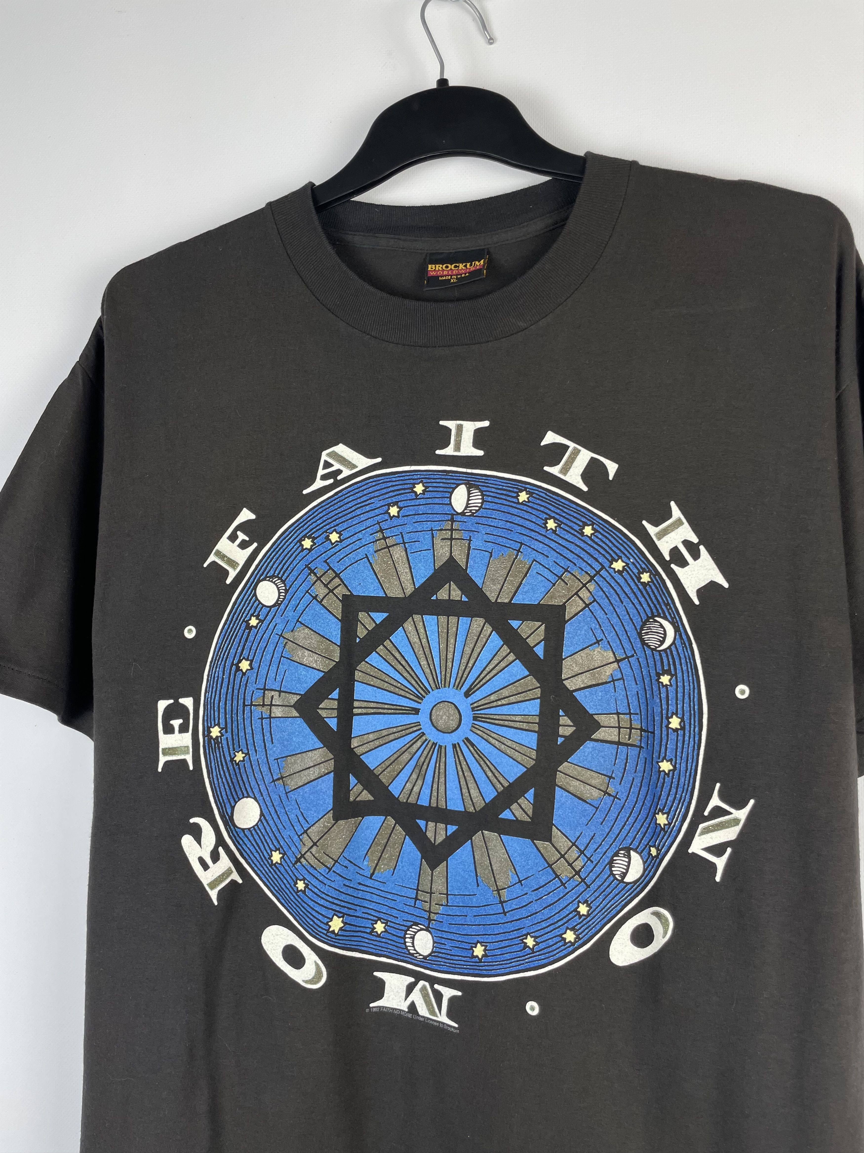 Band Tees Faith No More 1992 vintage rock band overprinted tee Size US XL / EU 56 / 4 - 4 Thumbnail