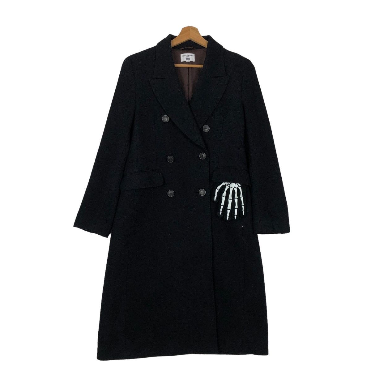 Japanese Brand 🔥VINTAGE WOOL LONG JACKET INES DE LA FRESSANGE ISSEY MIYAKE Size US M / EU 48-50 / 2 - 1 Thumbnail