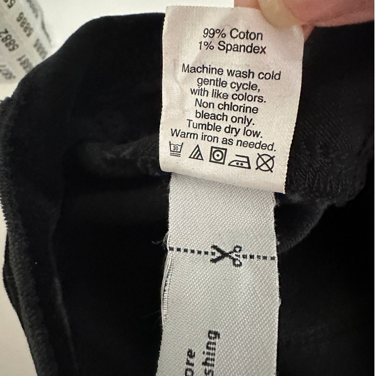 J.Crew J.Crew Pants Black Velour Womens US 30 Toothpick Ankle Size 30" / US 8 / IT 44 - 8 Thumbnail