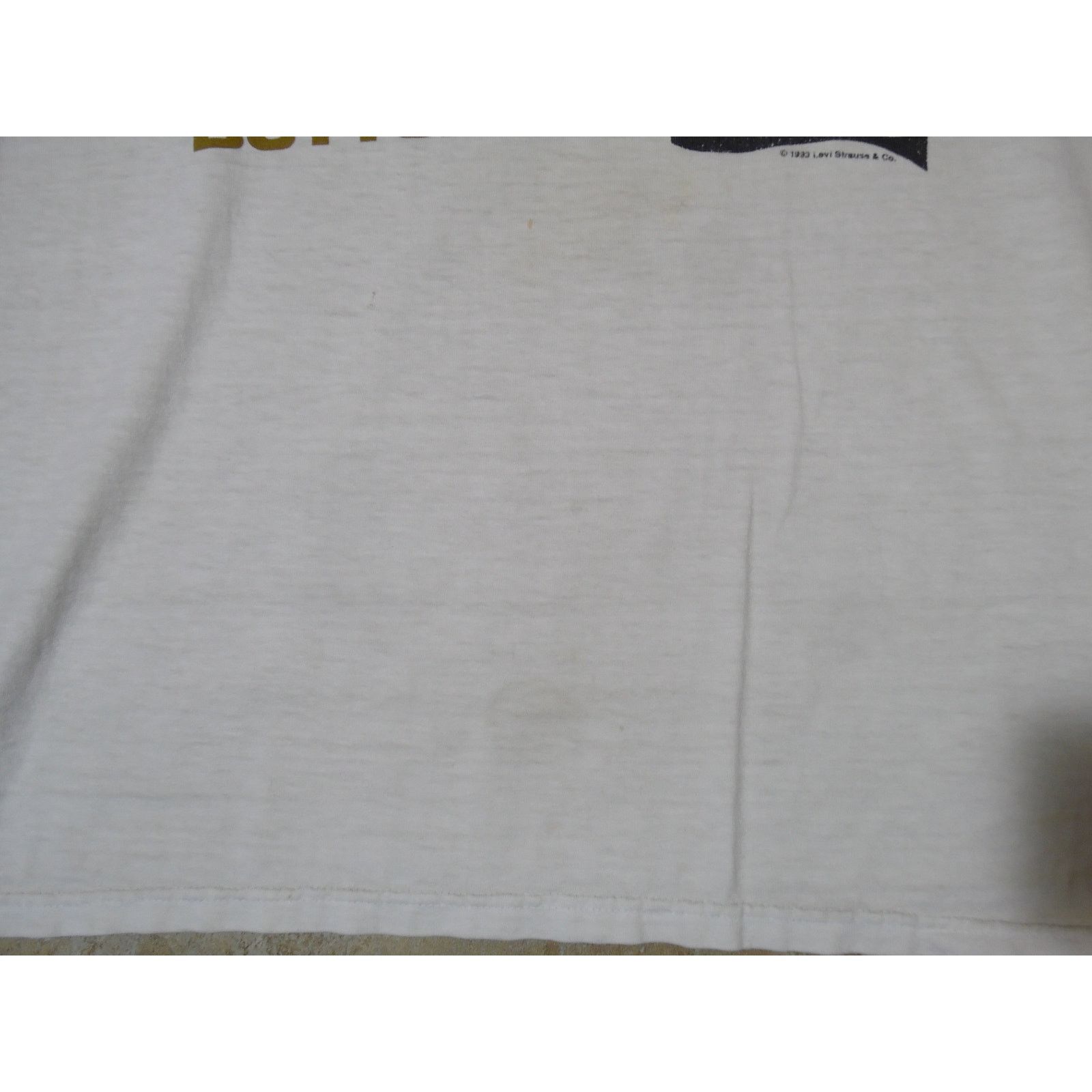 Levi's Levi's 501 T-Shirt Authentic Button Fly Jeans Beige L 1990s Size US L / EU 52-54 / 3 - 8 Thumbnail