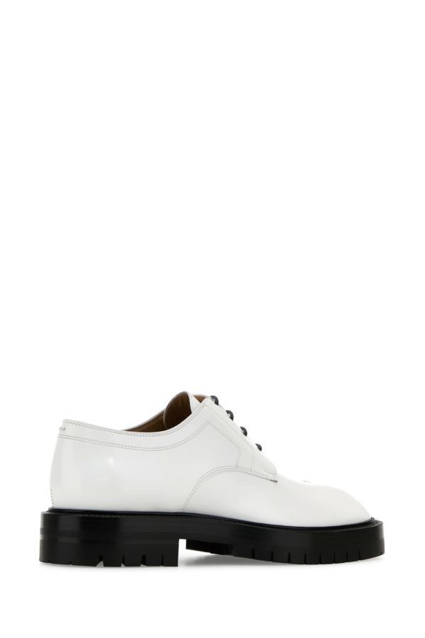 Maison Margiela o1w1db10425 Tabi Lace-up Shoes in White Size US 10 / EU 43 - 3 Thumbnail