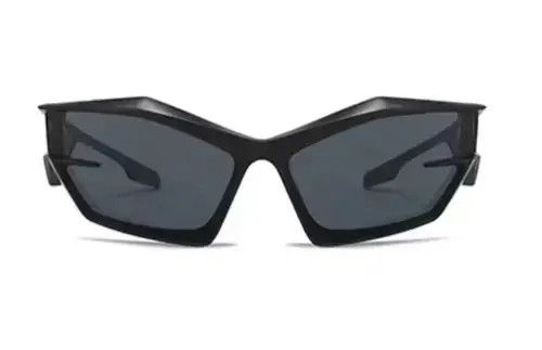 Jewelry Cyber Black Sunglasses Retro Punk Archive Cosplay Jewelry Size ONE SIZE - 3 Thumbnail
