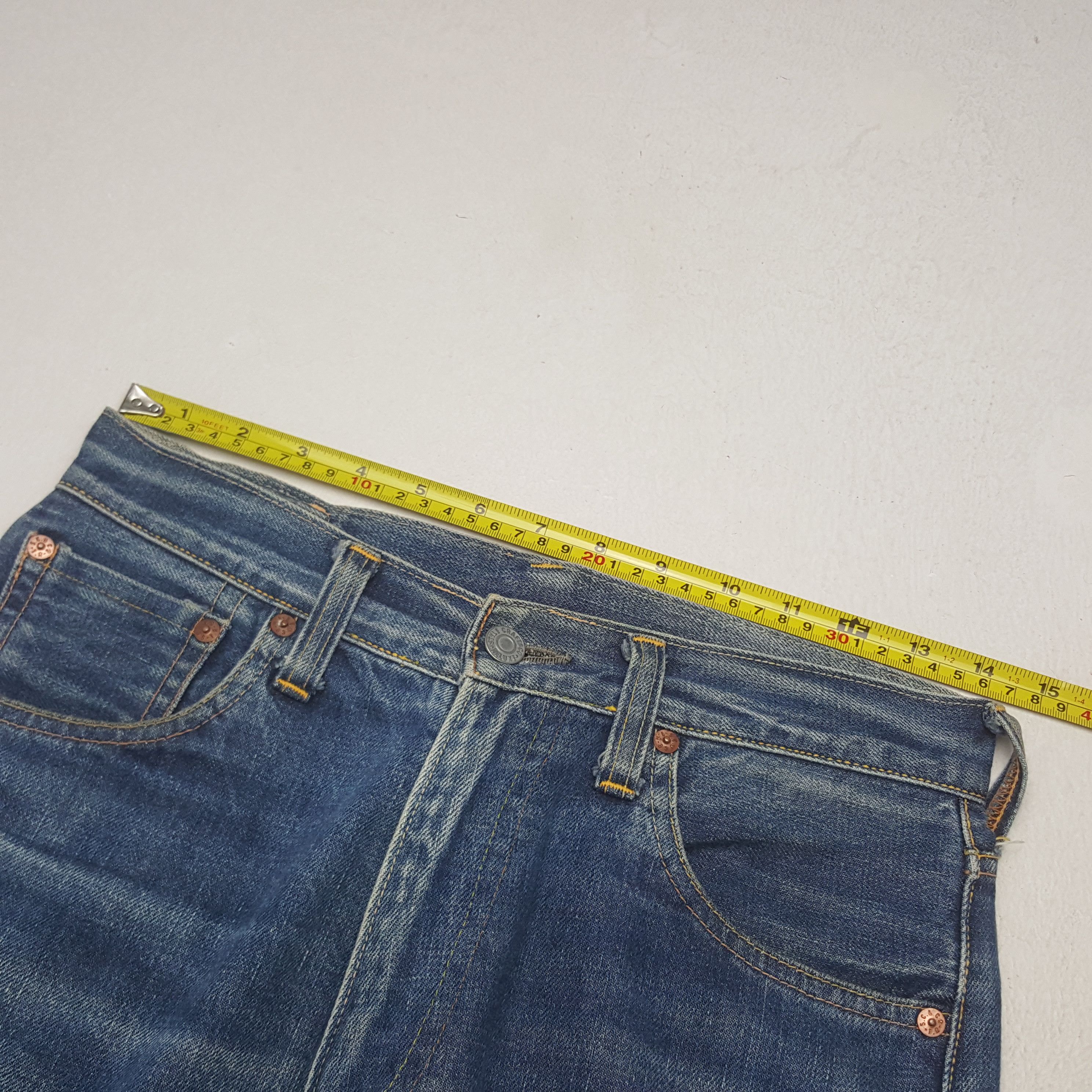 Vintage Evisu Selvedge Japanese Daicock Denim Jeans RR28