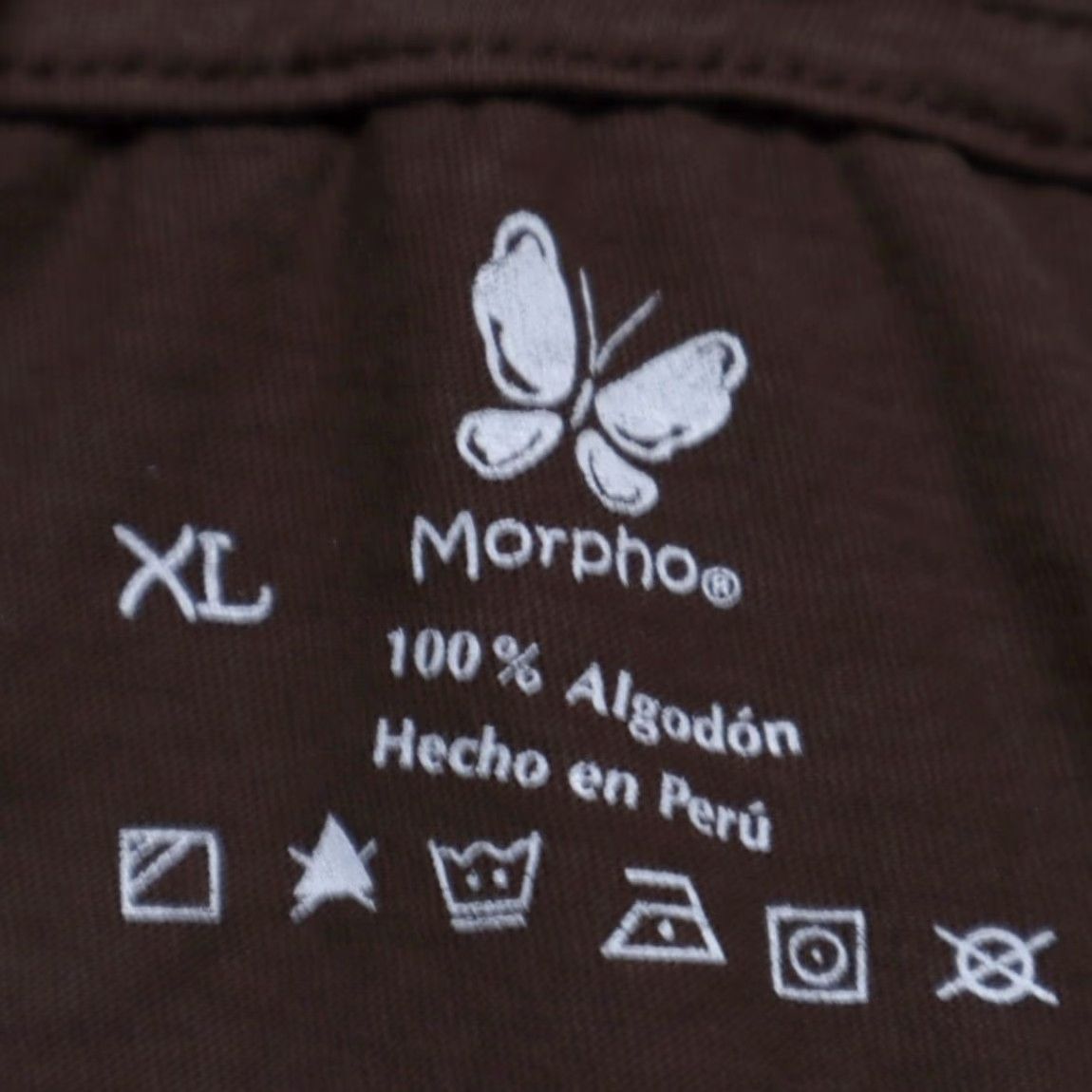 Vintage Morpho Koi Carp Made in Peru Solid T-Shirt Brown Men's XL Size US XL / EU 56 / 4 - 5 Thumbnail