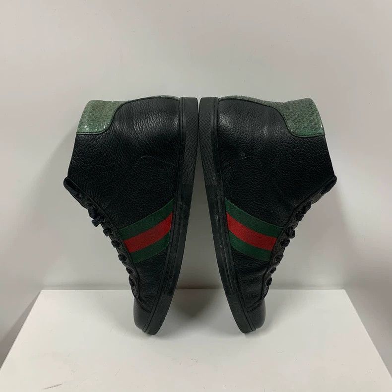 Gucci Gucci Black HighTop Sneakers Size 37-2505 Size US 6 / IT 36 - 5 Thumbnail