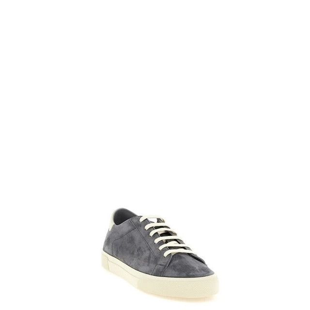 Brunello Cucinelli BRUNELLO CUCINELLI Gray Suede Sneakers New & Authentic (Men' Size US 12 / EU 45 - 2 Thumbnail