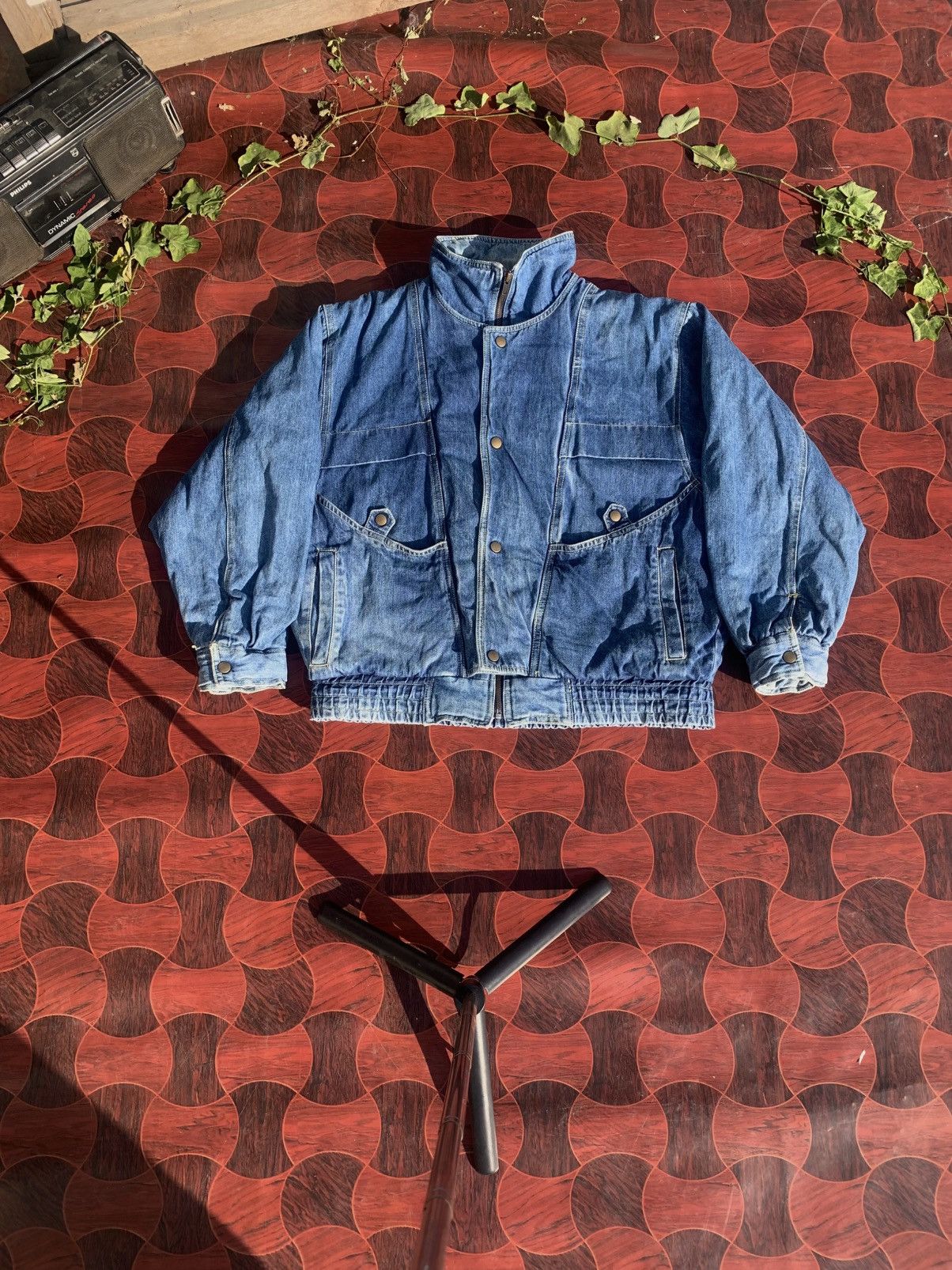 Japanese Brand Retro style denim jacket Size US M / EU 48-50 / 2 - 2 Thumbnail