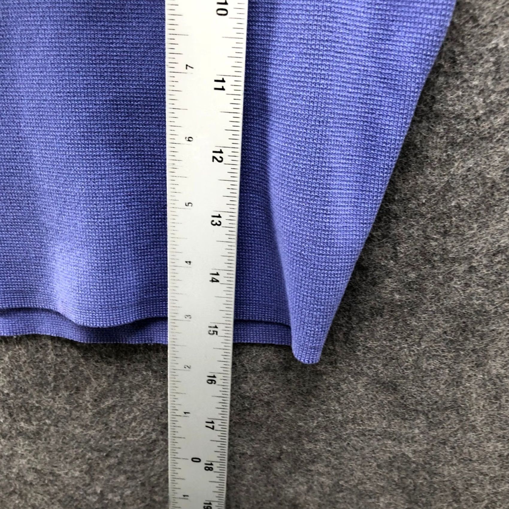 Zara Zara Cropped Knit Tank Top Womens S Blue Sleeveless Crewneck Fitted High Neck Pullover Style: Cropped Knit Tank​ Size S / US 4 / IT 40 - 6 Thumbnail