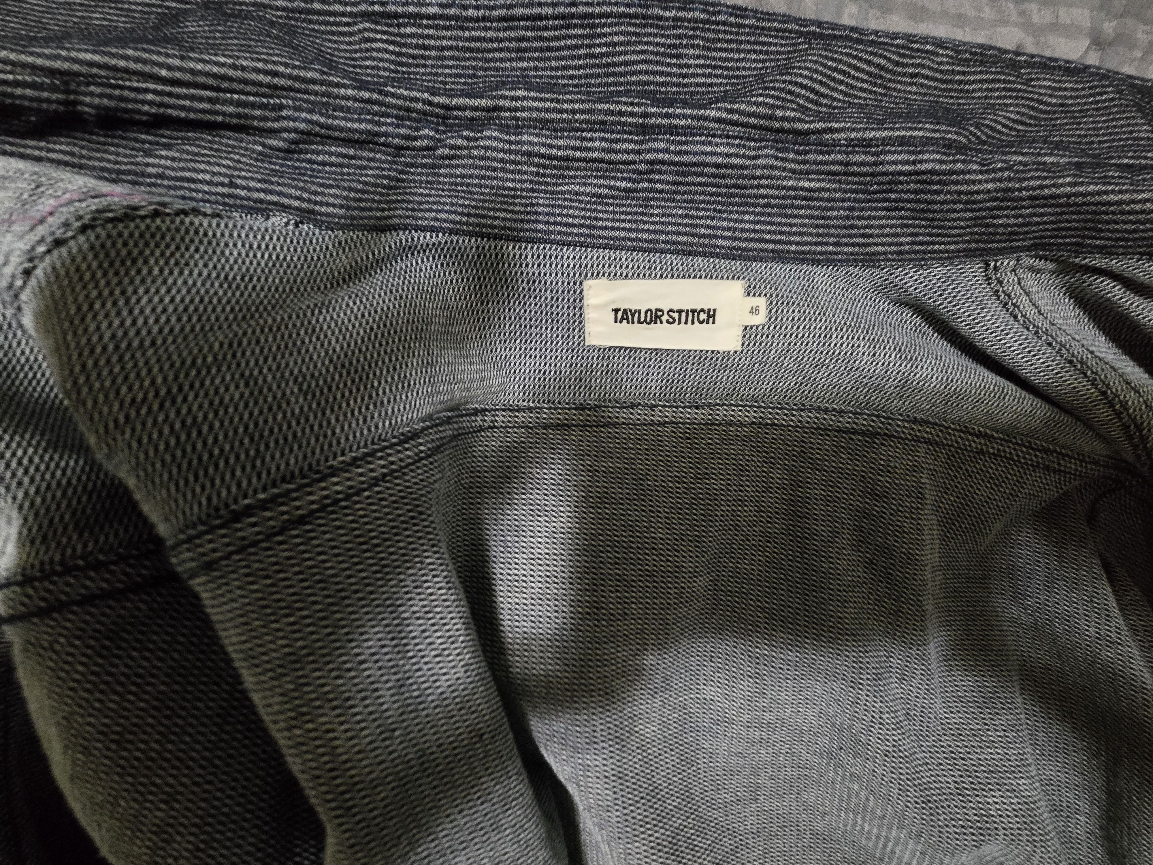 Taylor Stitch Taylor stitch utility shirt in indigo stripe Size US XL / EU 56 / 4 - 3 Thumbnail