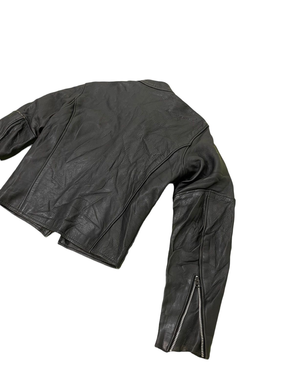 Genuine Leather Cafe Racer Vanson Leathers USA Leather Jacket 3🟦 Size US S / EU 44-46 / 1 - 14 Thumbnail