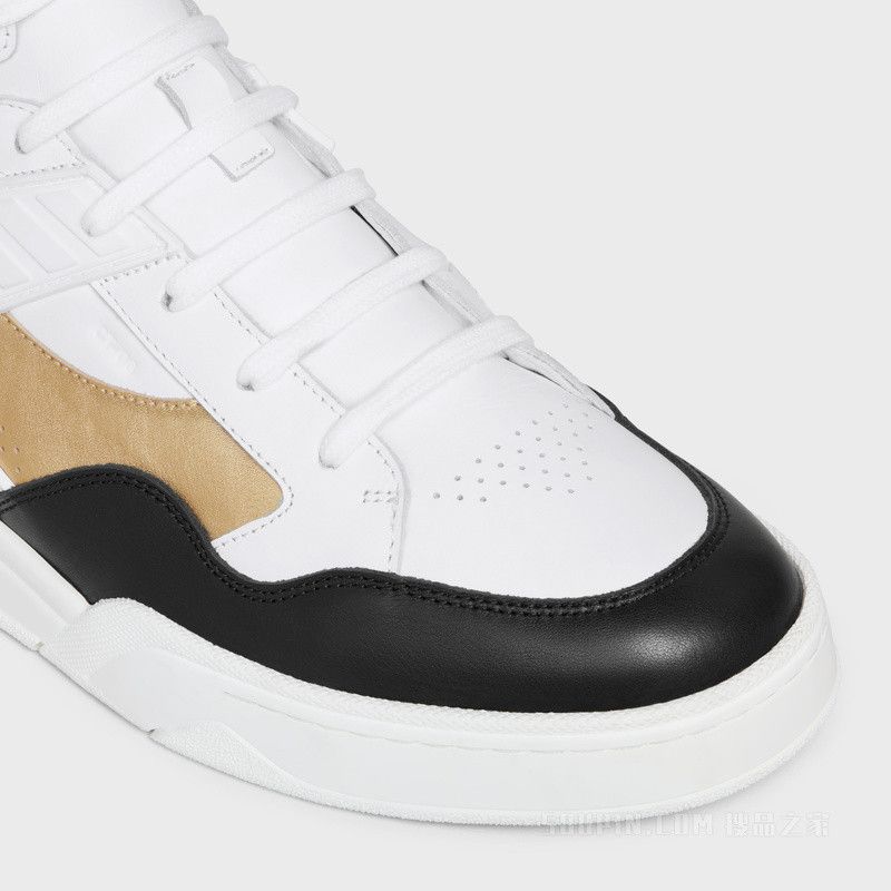 Celine o1bcso1str0824 Trainer CT-06 Hi-Top Sneakers in Multicolor Size US 14 / EU 47 - 3 Thumbnail