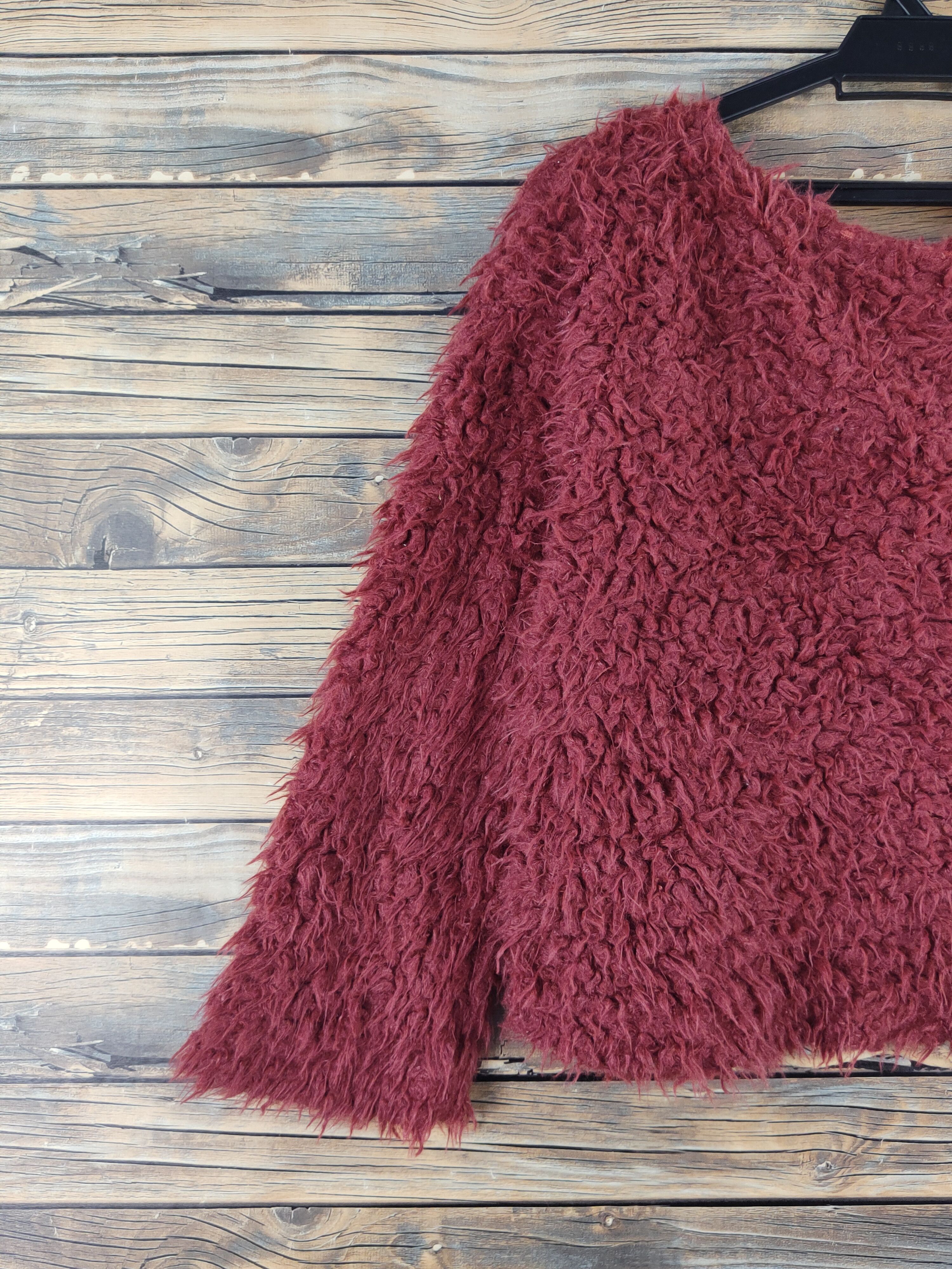 Japanese Brand Olive ded Olive Brown Shag Shaggy Fir Mohair Knitwear#W21 74 Size S / US 4 / IT 40 - 8 Thumbnail