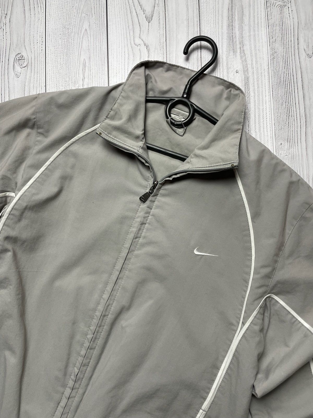 Nike Nike vintage track jacket size S small logo grey Size US S / EU 44-46 / 1 - 2 Thumbnail