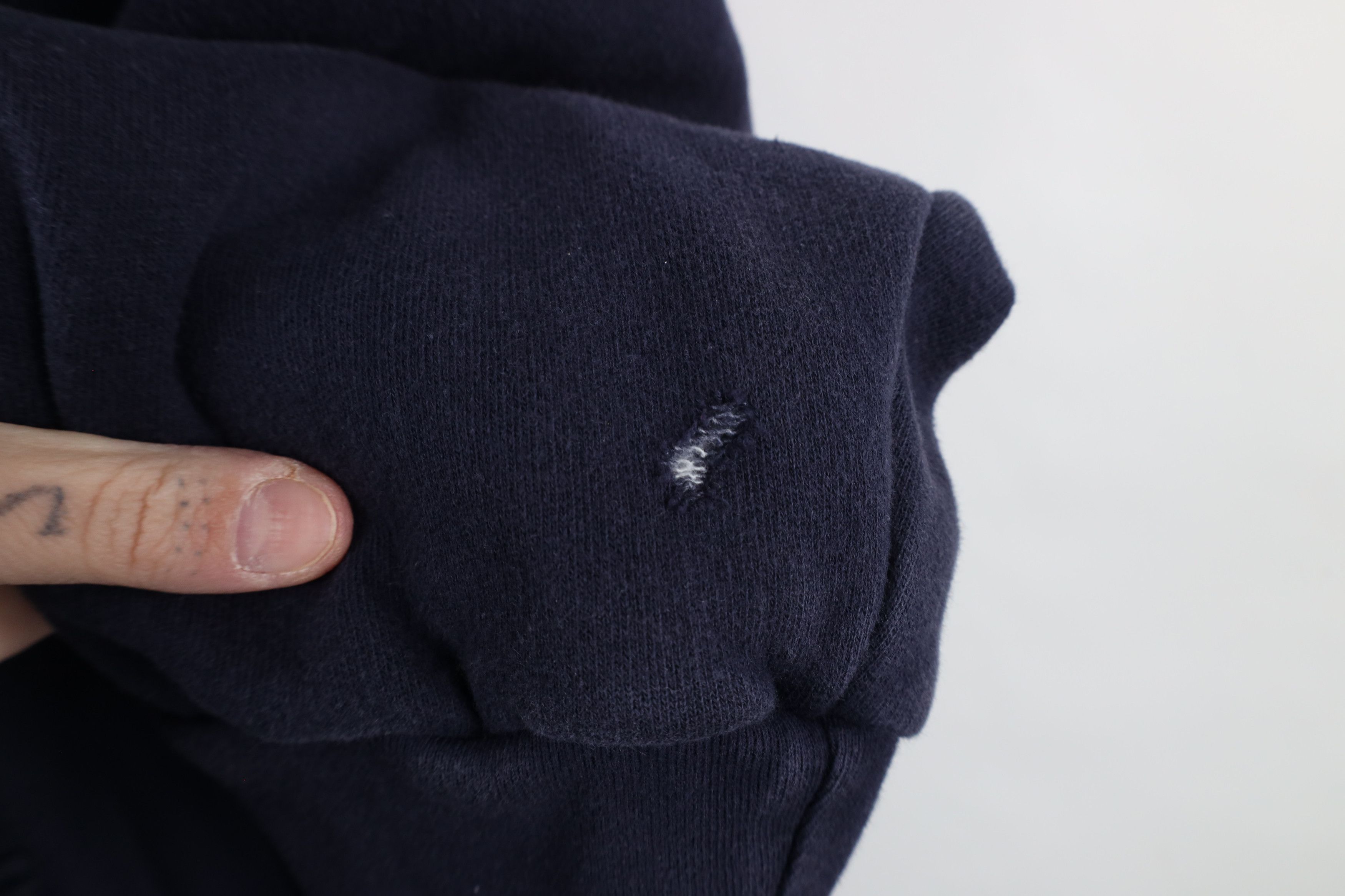Vintage Vintage 90s Streetwear Wall Thermal Lined Full Zip Hoodie Size US XXL / EU 58 / 5 - 4 Thumbnail