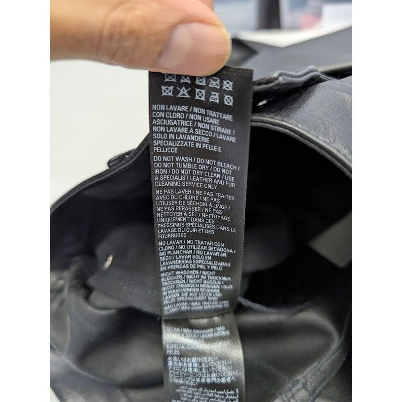 Balenciaga o1rshd1 Soft Matte Leather Medium Fit Pants in Black Size US 32 / EU 48 - 15 Thumbnail