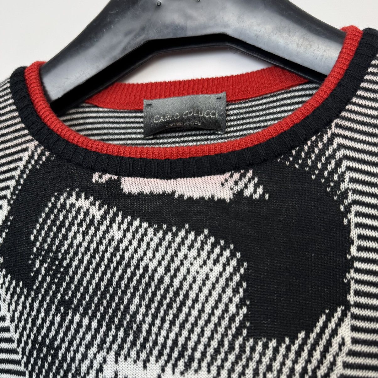 Carlo Colucci Carlo Colucci Limited Edition Sweater Lips Sz 52 Size US L / EU 52-54 / 3 - 6 Thumbnail
