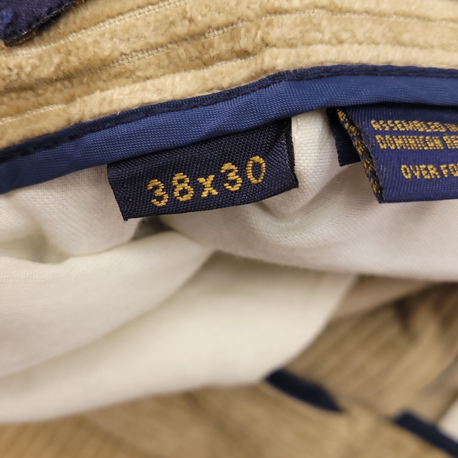 Tommy Hilfiger Tommy Hilfiger Button Chino Pants Mens Size 38x30 Beige Size US 38 / EU 54 - 4 Thumbnail