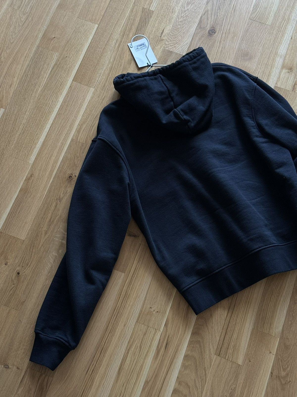 Jacquemus Jacquemus Script Logo Hoodie black Size medium Size US M / EU 48-50 / 2 - 2 Thumbnail
