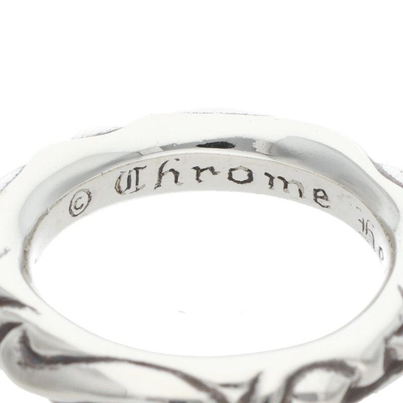 Chrome Hearts Chrome Hearts Scroll Band Silver Ring Size ONE SIZE - 3 Thumbnail