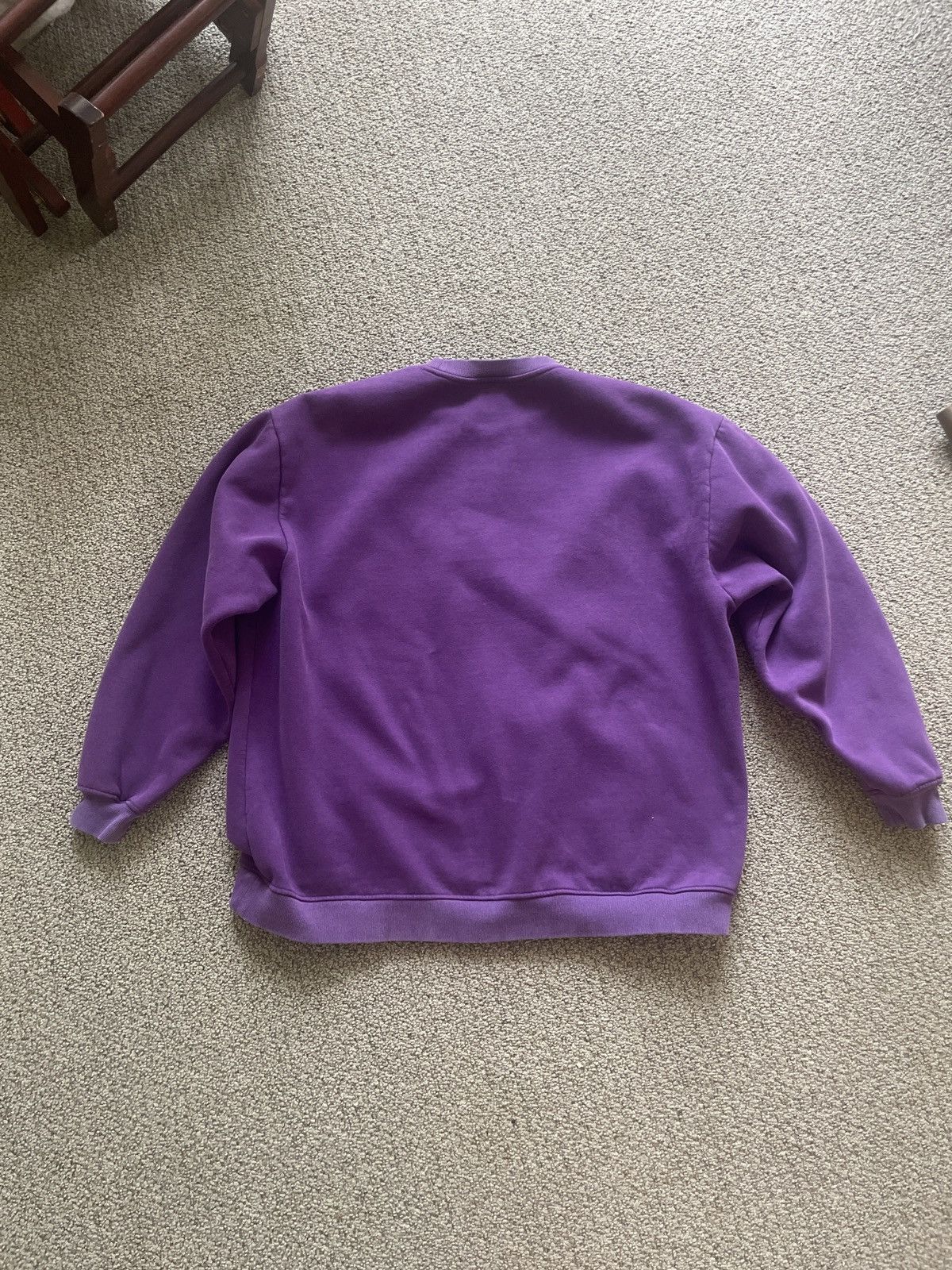 Pleasures Pleasures Sour Washed Crewneck Purple Size US XL / EU 56 / 4 - 2 Thumbnail
