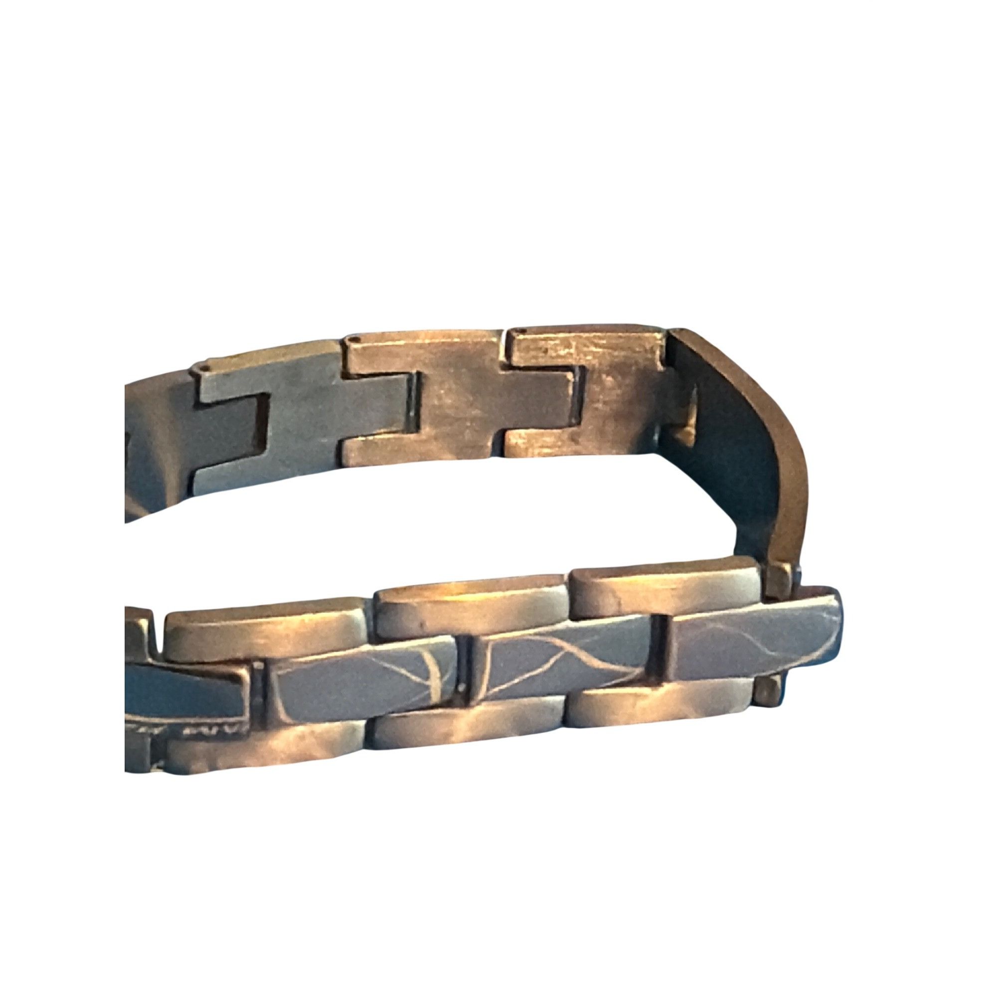 Other Stainless Steel Lords Prayer Bracelet Engraved Text Religiou Size ONE SIZE - 3 Thumbnail