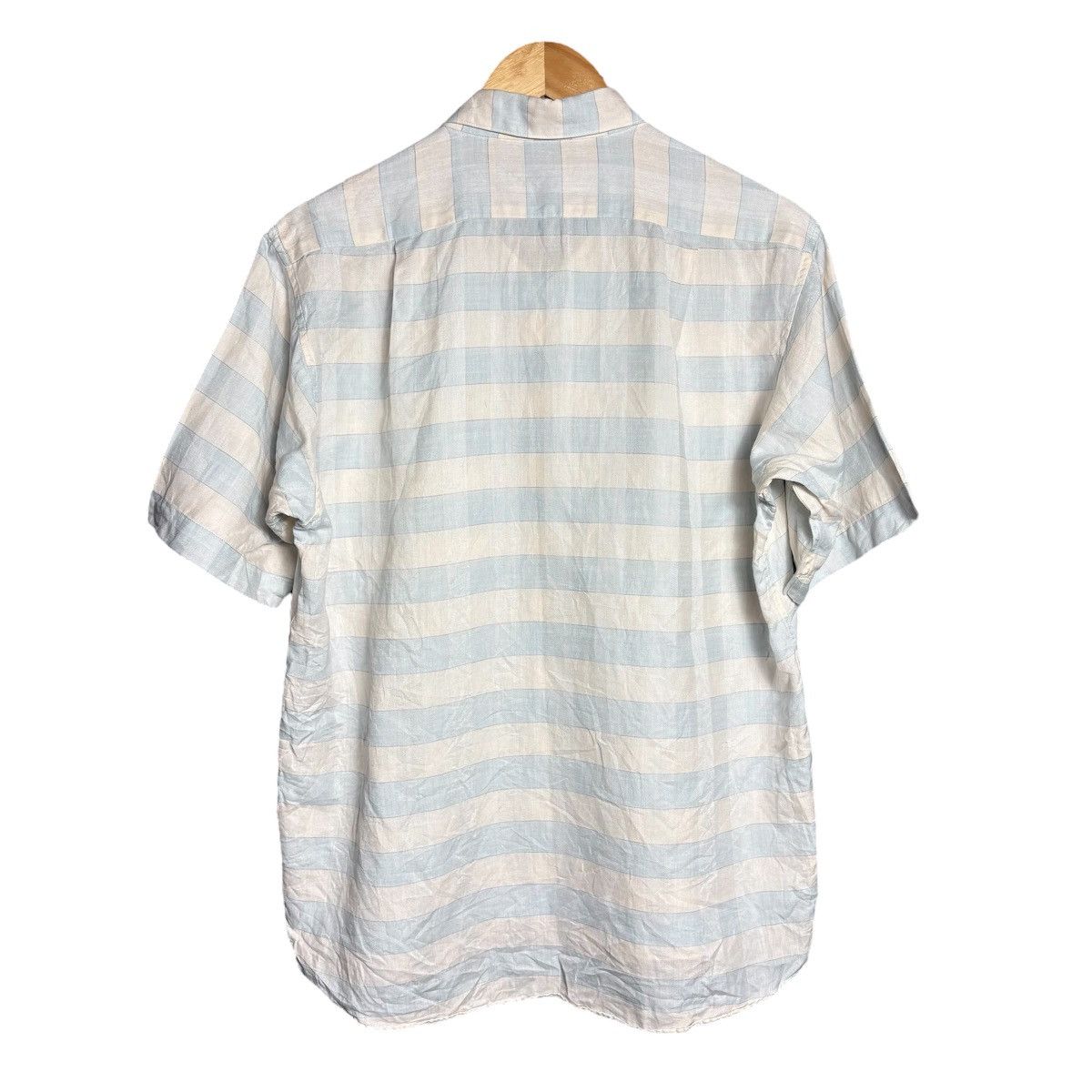 Balmain × Pierre Balmain Pierre Balmain Striped Pocket Shirt Size US L / EU 52-54 / 3 - 2 Thumbnail