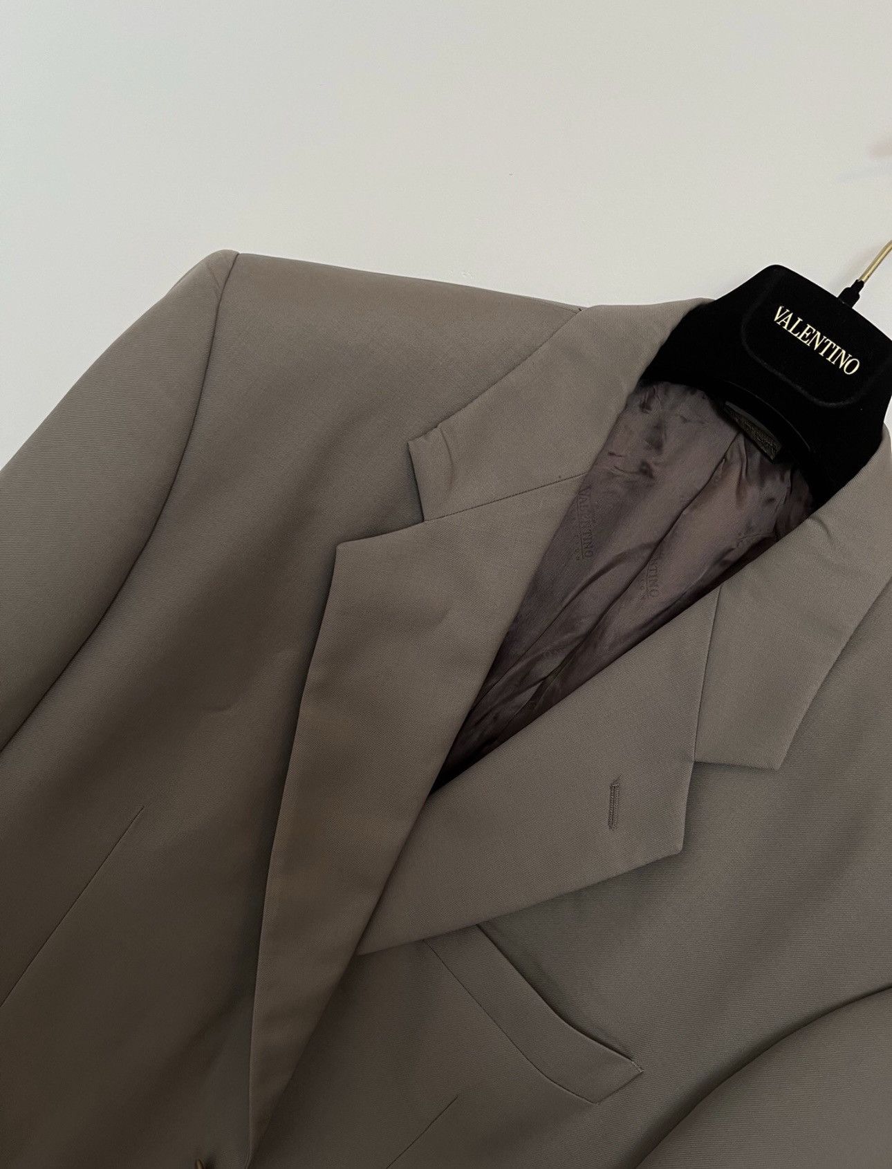 Valentino Valentino wool suits kaki Size 52R - 5 Thumbnail
