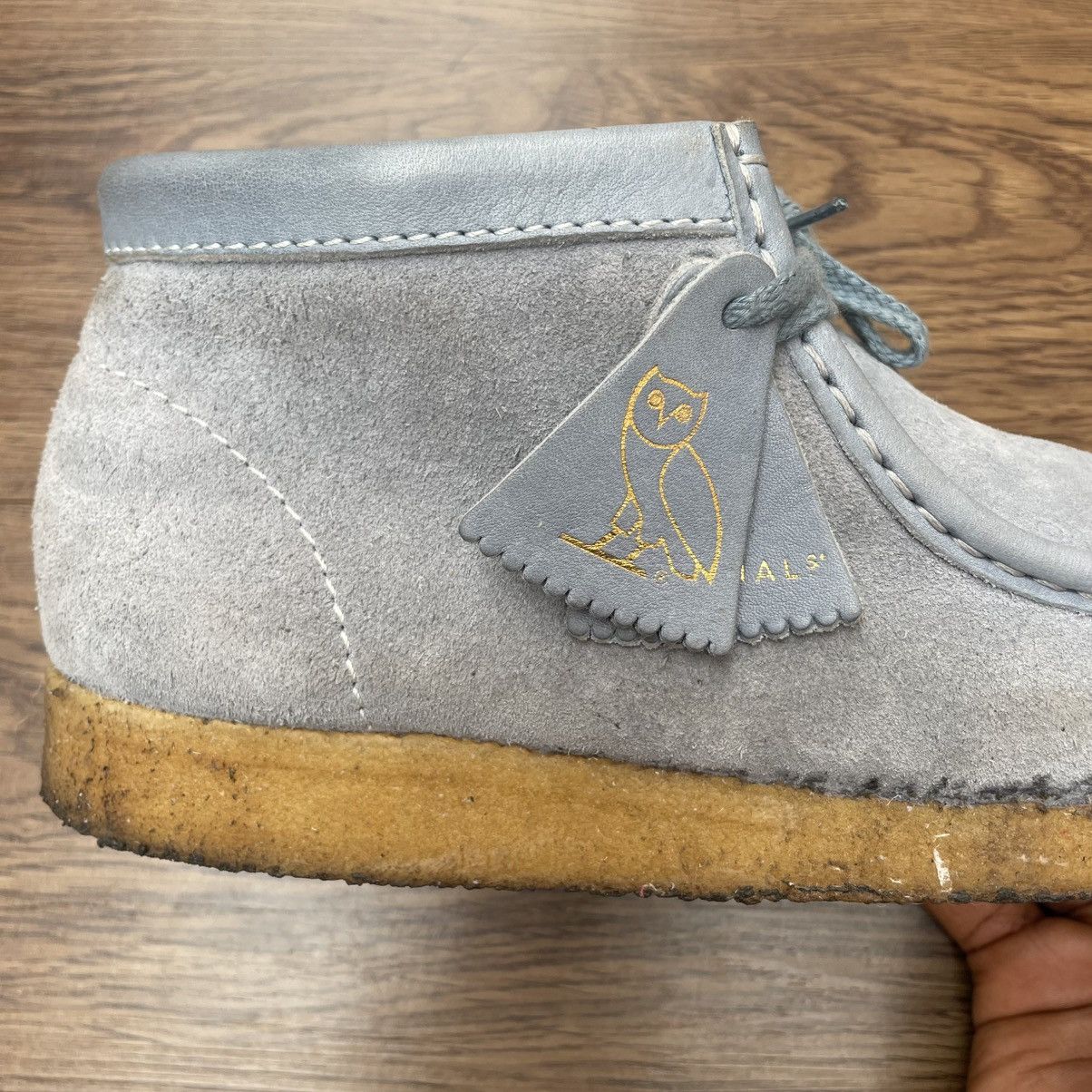 Clarks 2018 OVO Drake Clarks Blue Wallabees Sneaker US9UK8EU42 Size US 9 / EU 42 - 8 Thumbnail