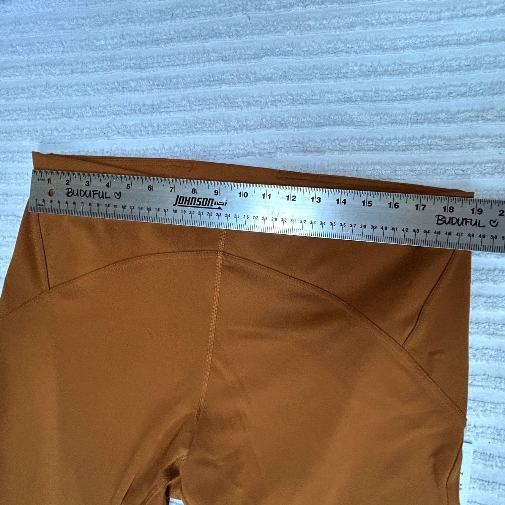 Lululemon Lululemon Women's Instill High-Rise Tight 25" Copper Brown Leggings Size 20 New Cotton? Size 42" / US 20 - 5 Thumbnail