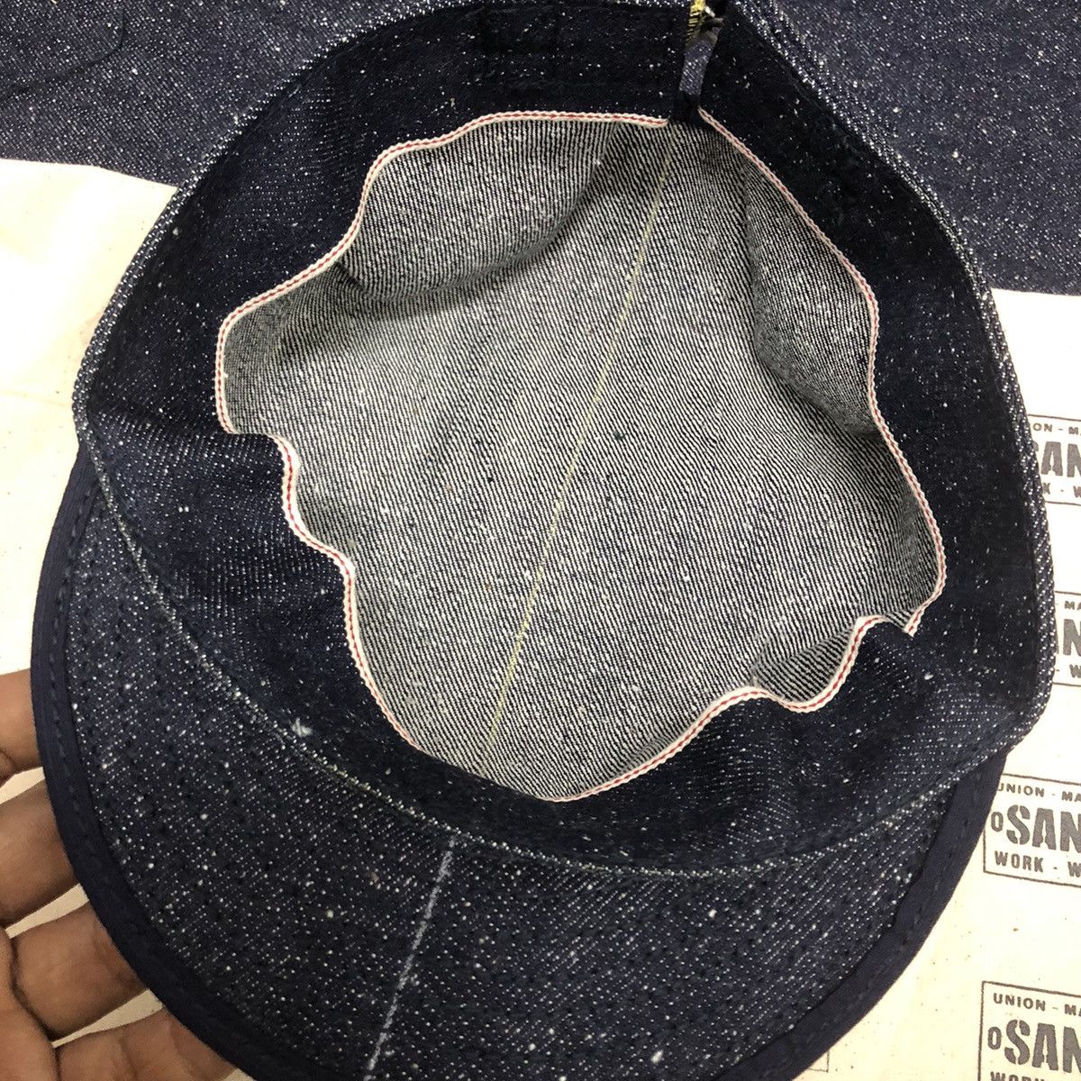 Other oSANŌ™ selvedge mechanic cap Size ONE SIZE - 3 Thumbnail