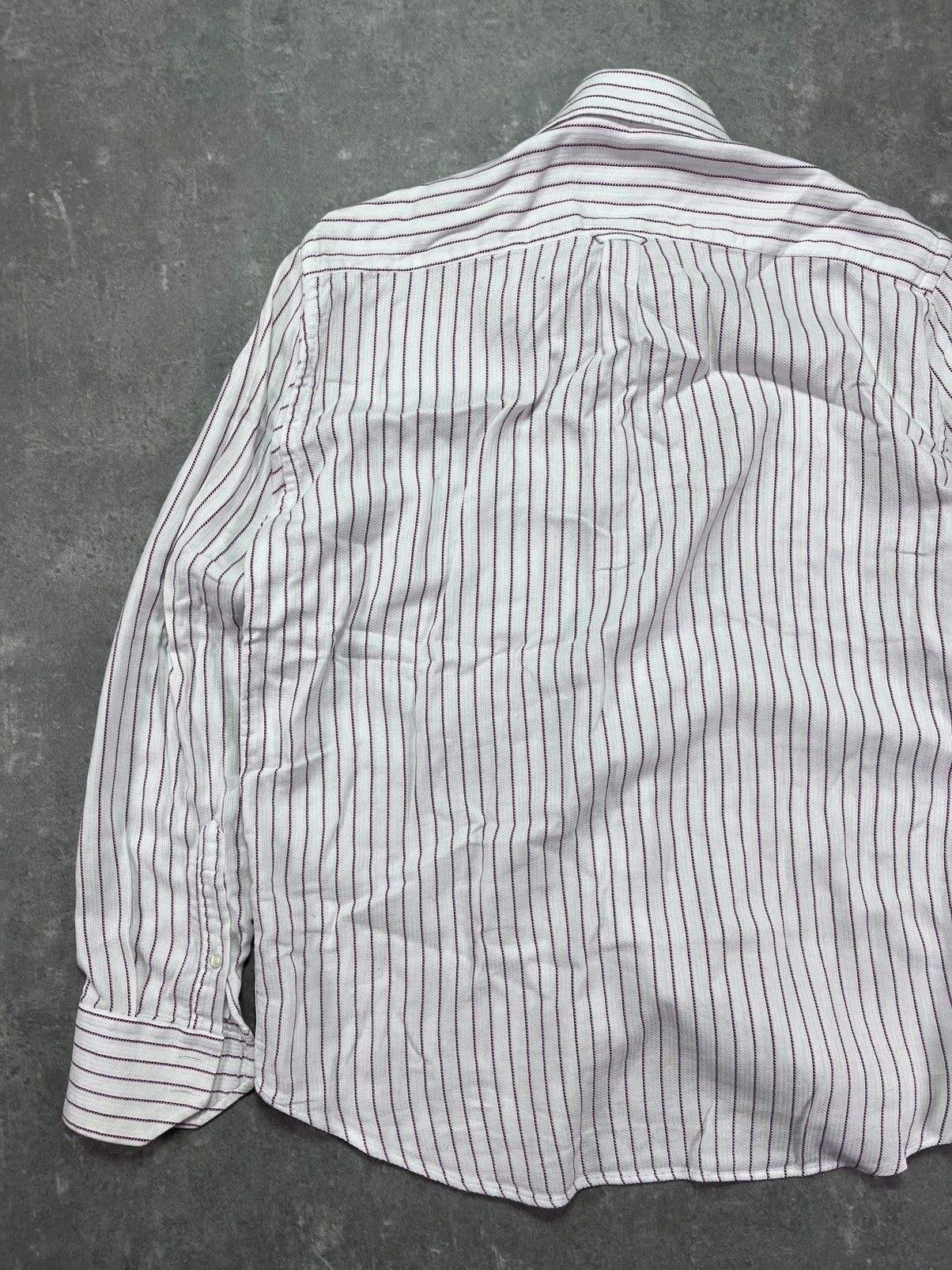 Katharine Hamnett London Katharine Hamnett London Vintage Striped Shirt 40 Archive Size US M / EU 48-50 / 2 - 10 Thumbnail