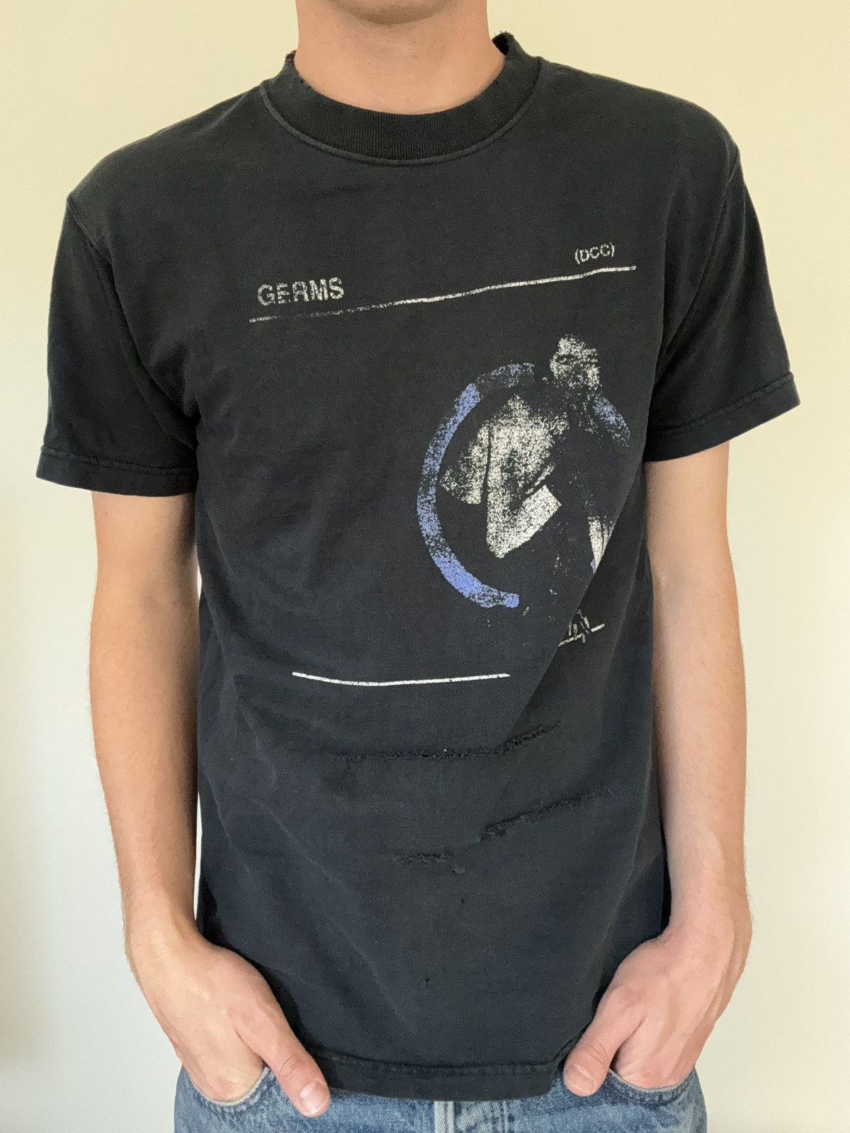 Band Tees Vintage Germs Tee Size US M / EU 48-50 / 2 - 2 Thumbnail