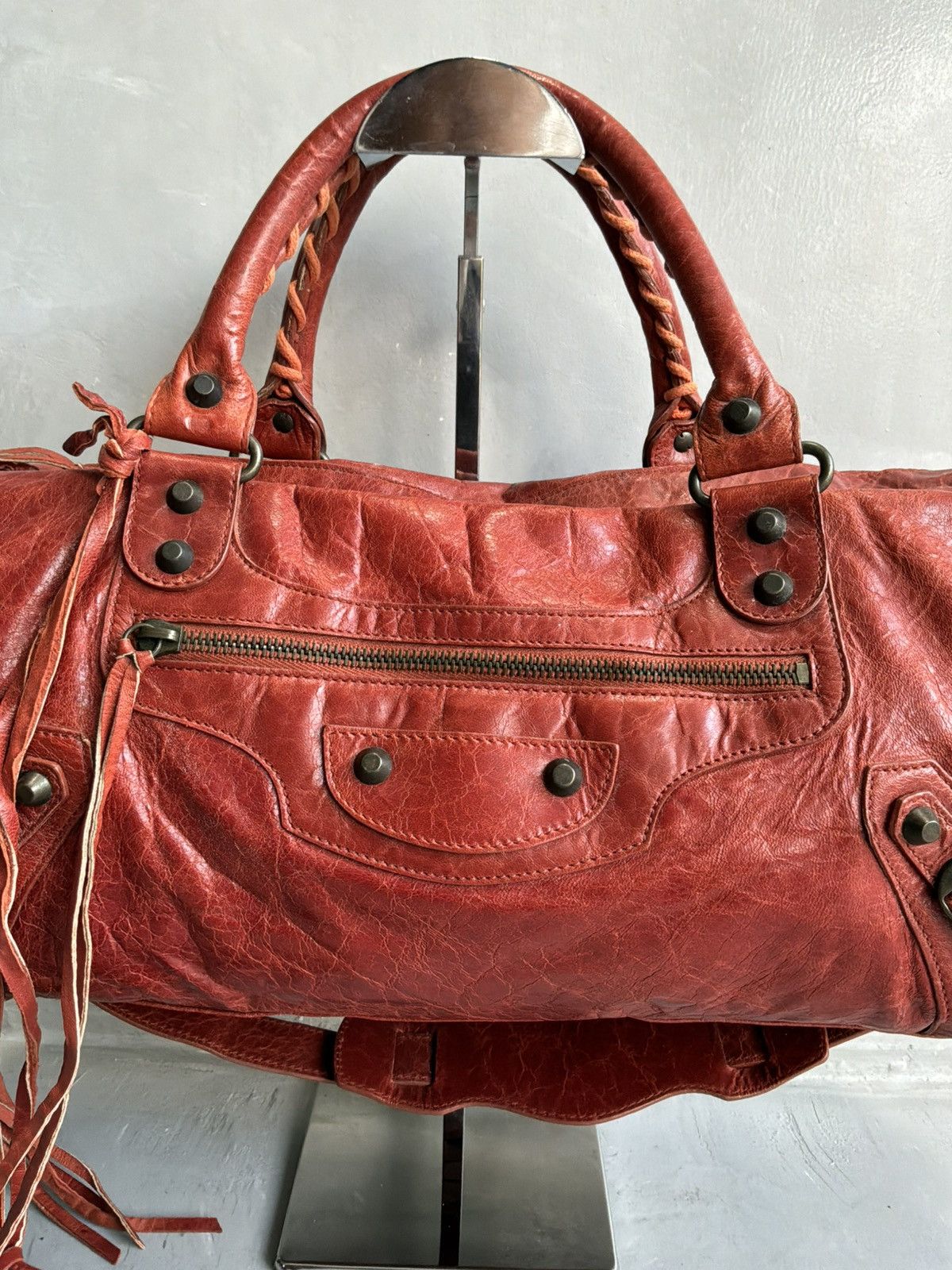 Balenciaga 2000s Balenciaga - City Twiggy - Lambskin Leather Bag Size ONE SIZE - 3 Thumbnail