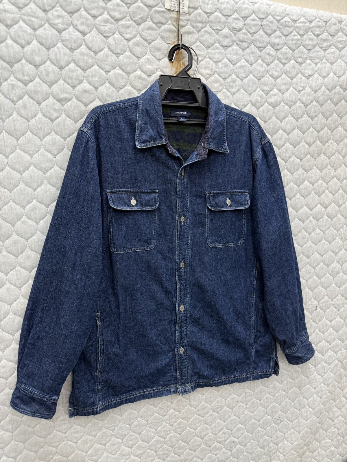 Lands' End 🔥🔥🔥ARCHIVE LANDS END DENIM SHIRTS Size US L / EU 52-54 / 3 - 3 Thumbnail