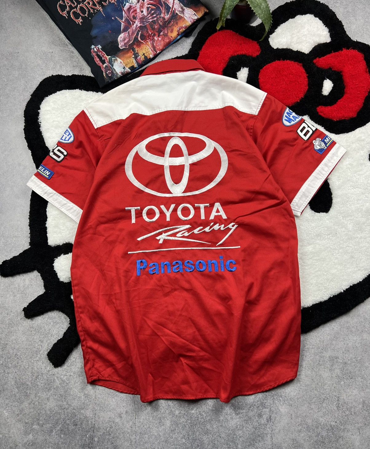 Formula 1 Vintage Toyota Panasonic Formula 1 Esso Racing Y2K Shirt Size US XL / EU 56 / 4 - 9 Thumbnail